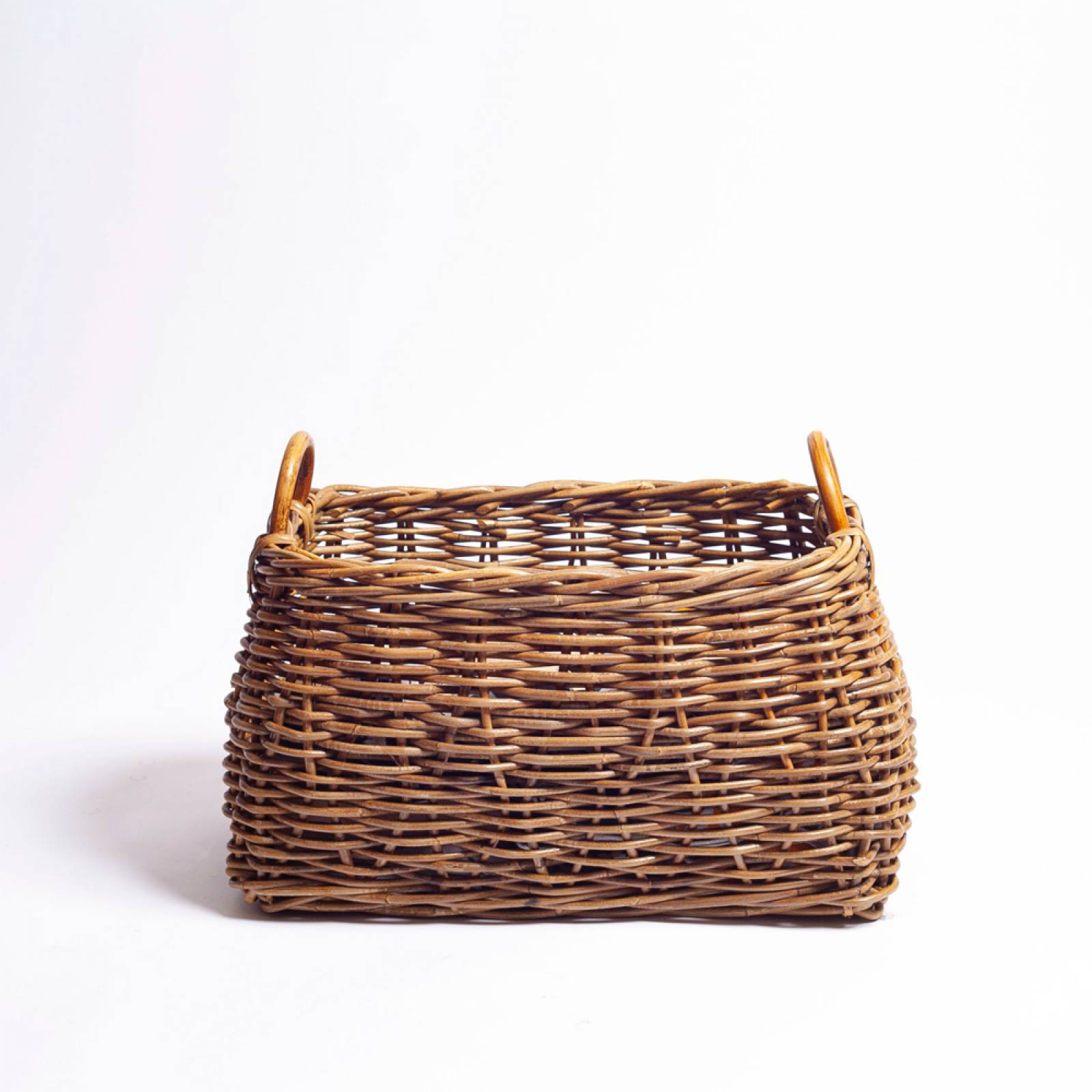 Netra Rattan Basket With Handles thumbnails