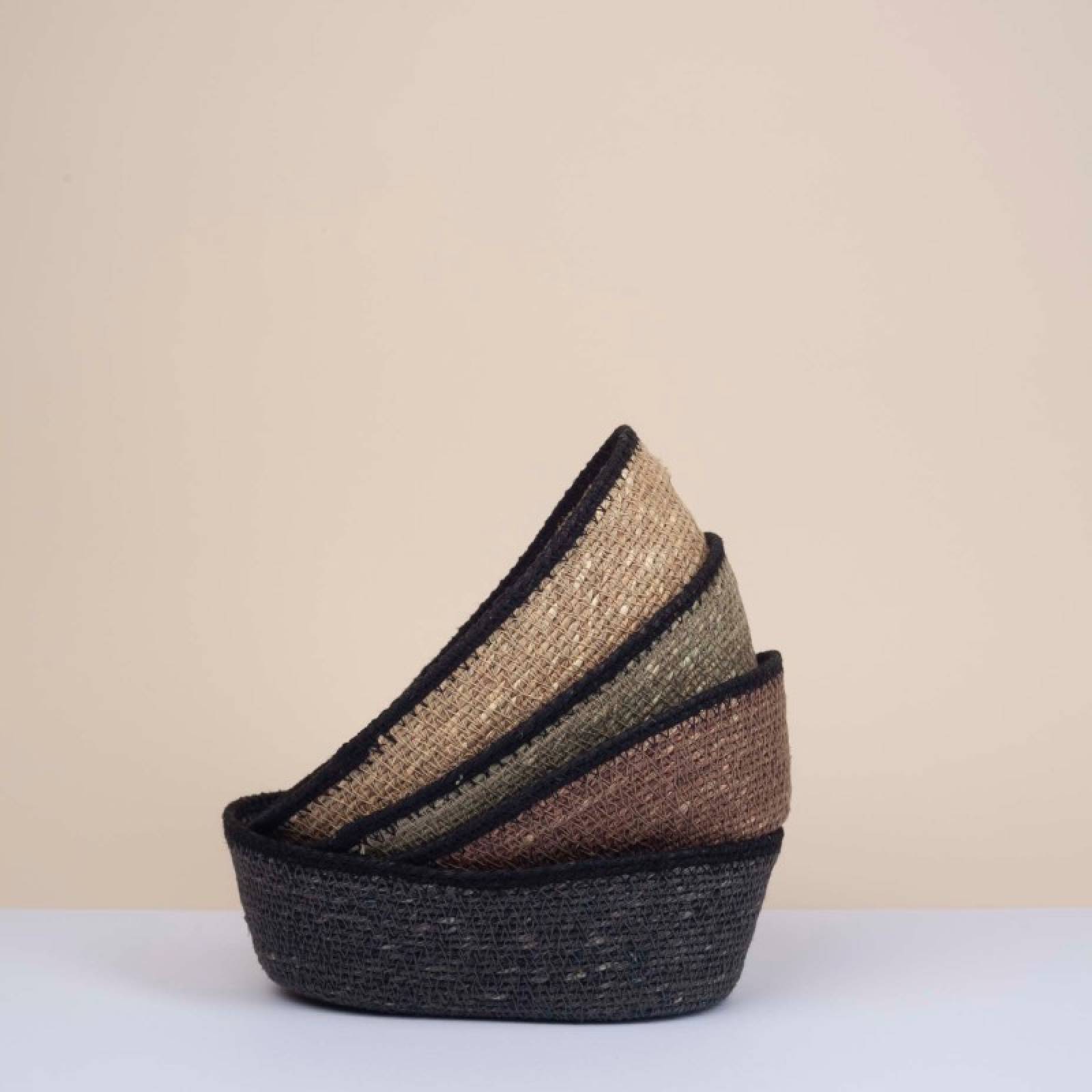 Oval Seagrass Basket - Various Colours