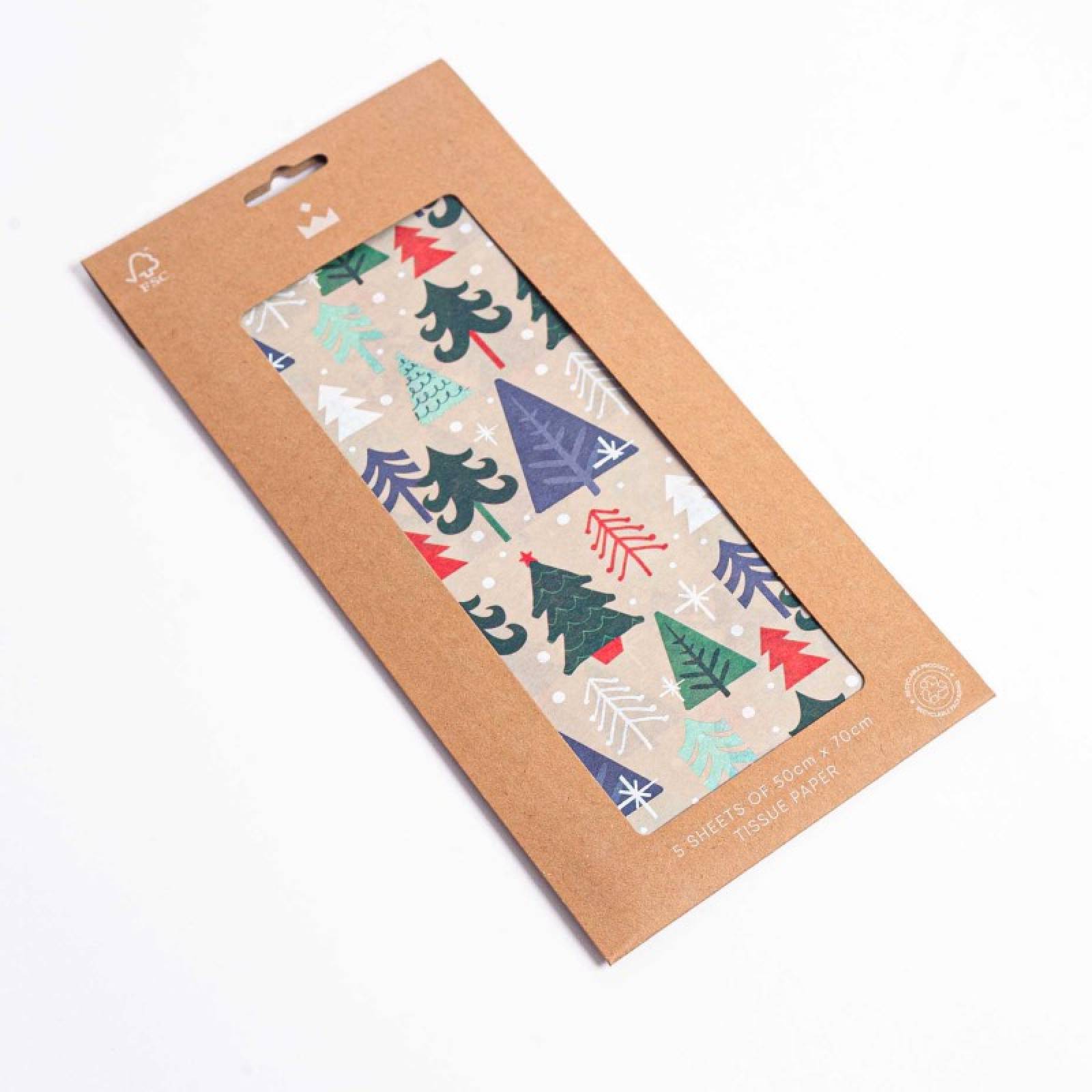 Pack Of Christmas Forest Tissue Paper