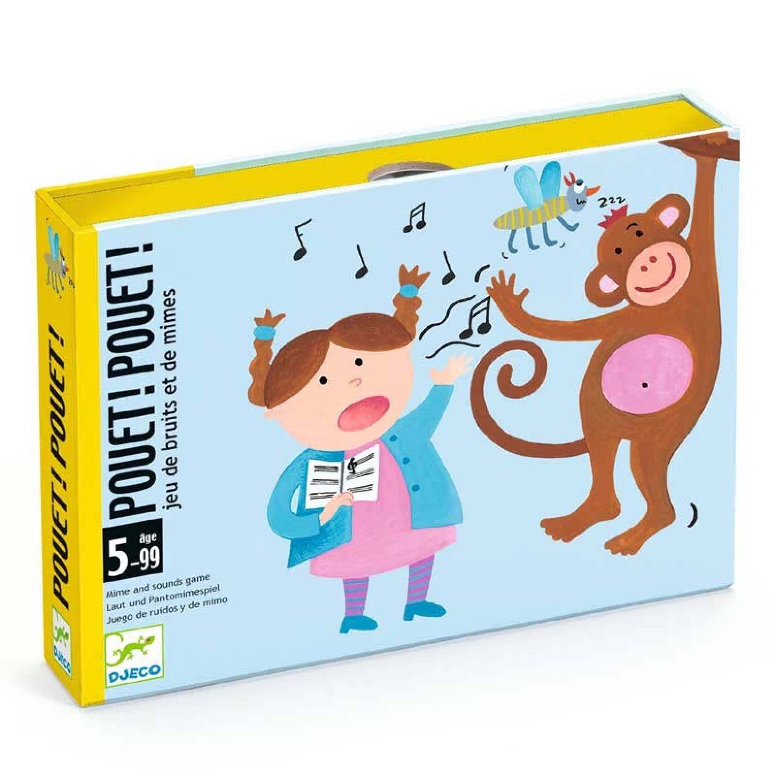 Pouet! Pouet! Card Game By Djeco 5+