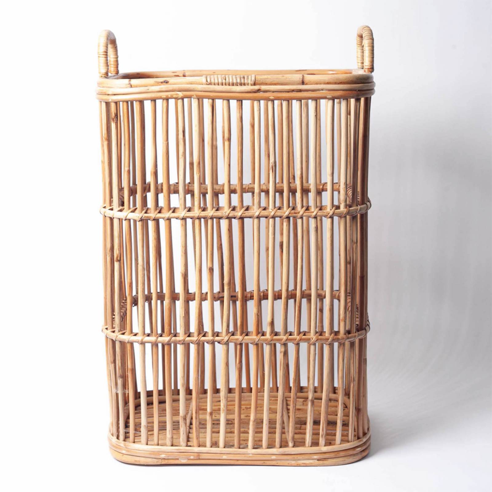 Rammi Rattan Tall Laundry Basket thumbnails