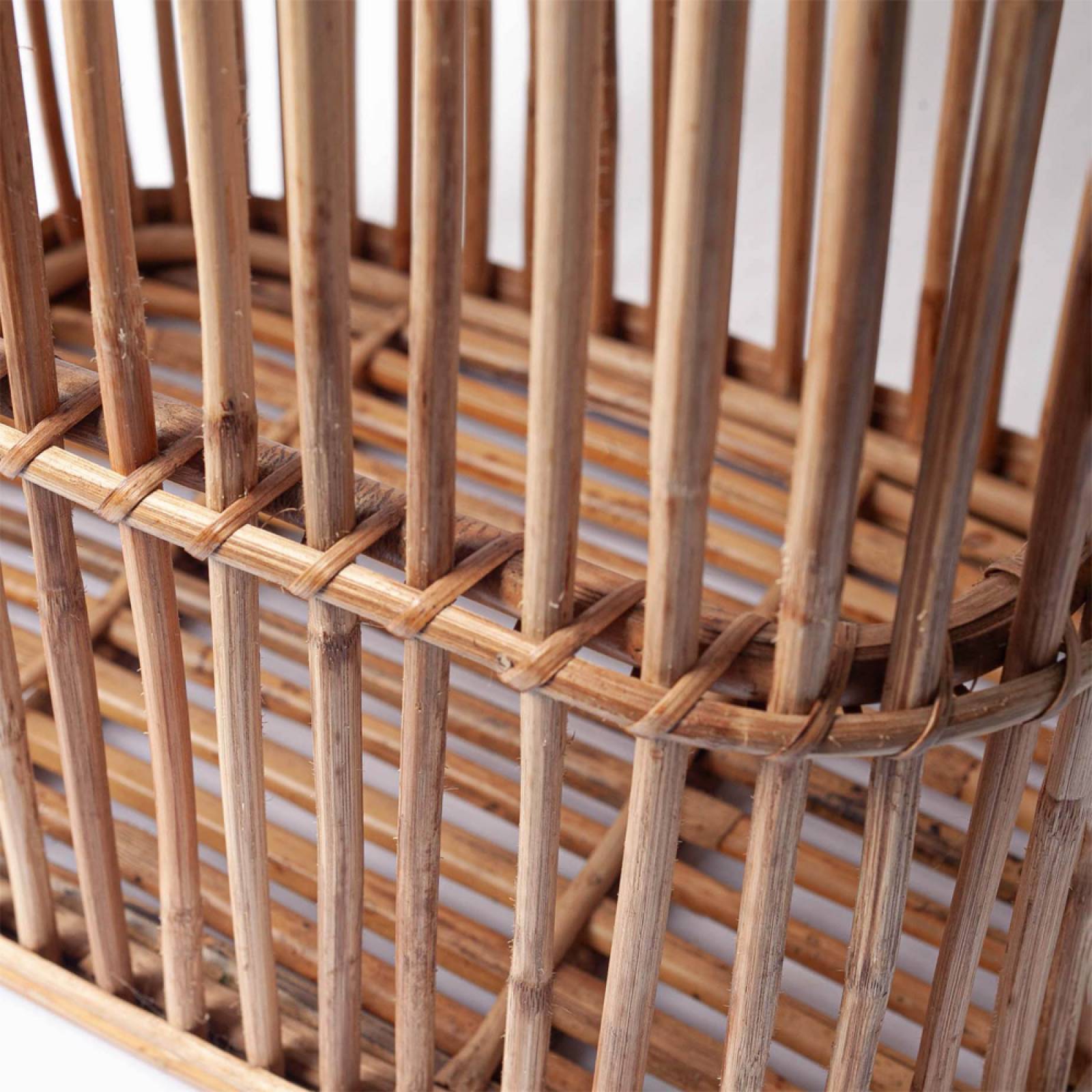 Rammi Rattan Tall Laundry Basket thumbnails