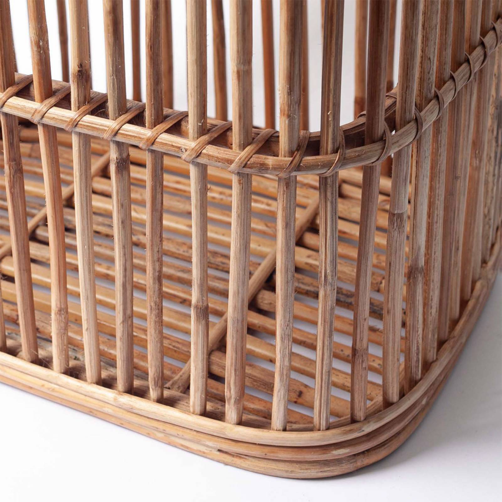 Rammi Rattan Tall Laundry Basket thumbnails