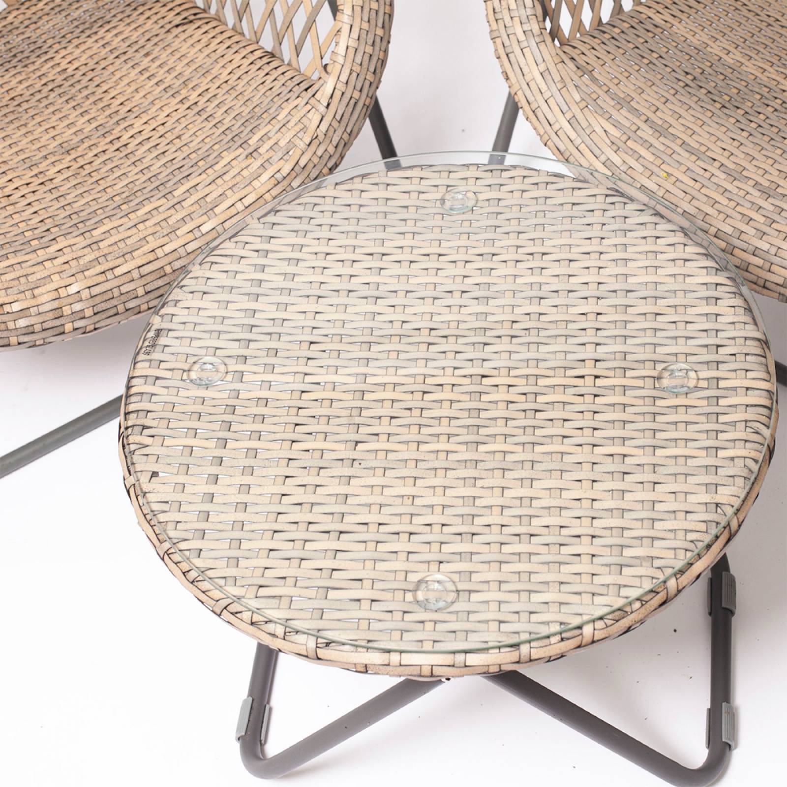 Rattan Chairs and Table Lounge Set thumbnails