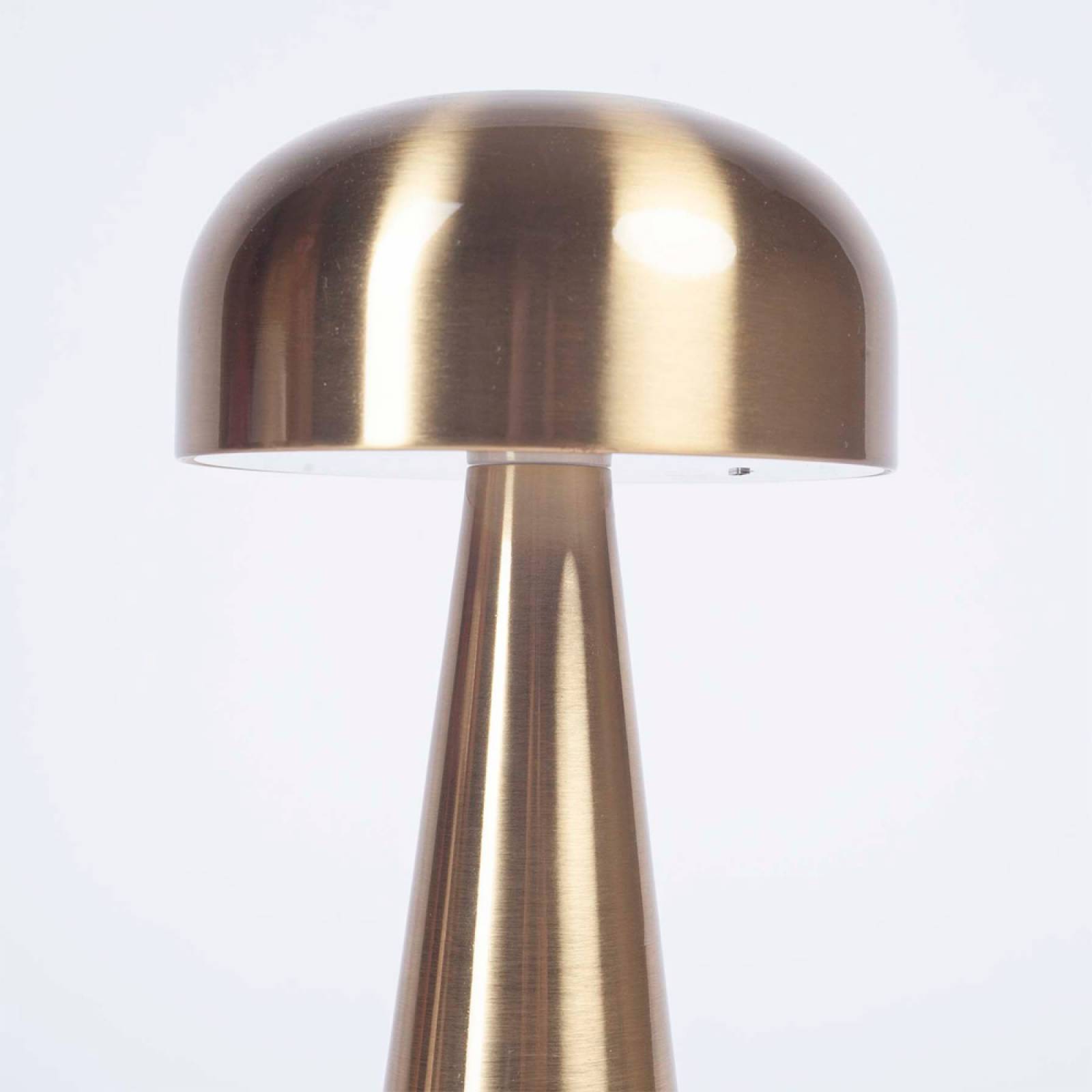 Rechargeable Metal Table Lamp In Gold thumbnails