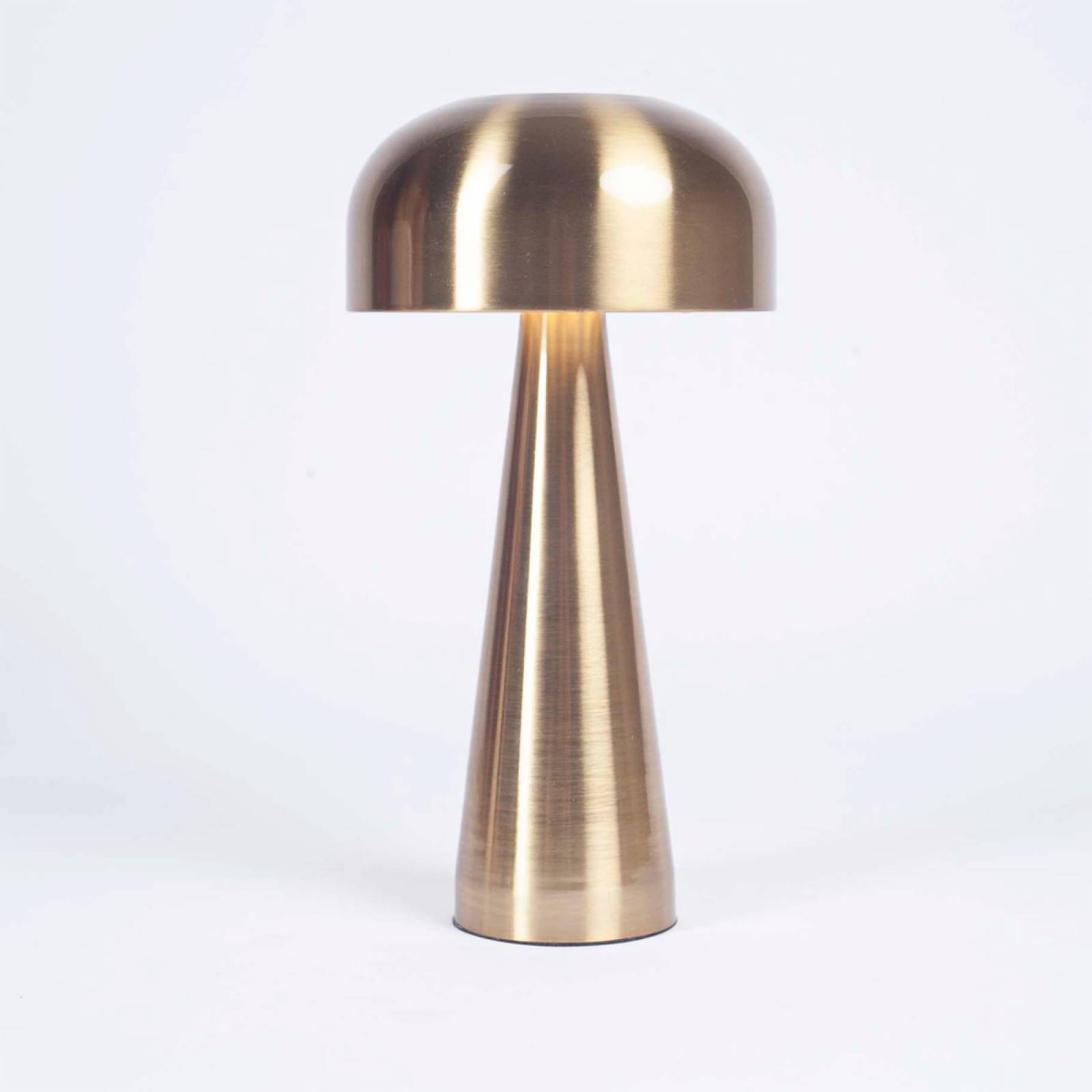 Rechargeable Metal Table Lamp In Gold thumbnails