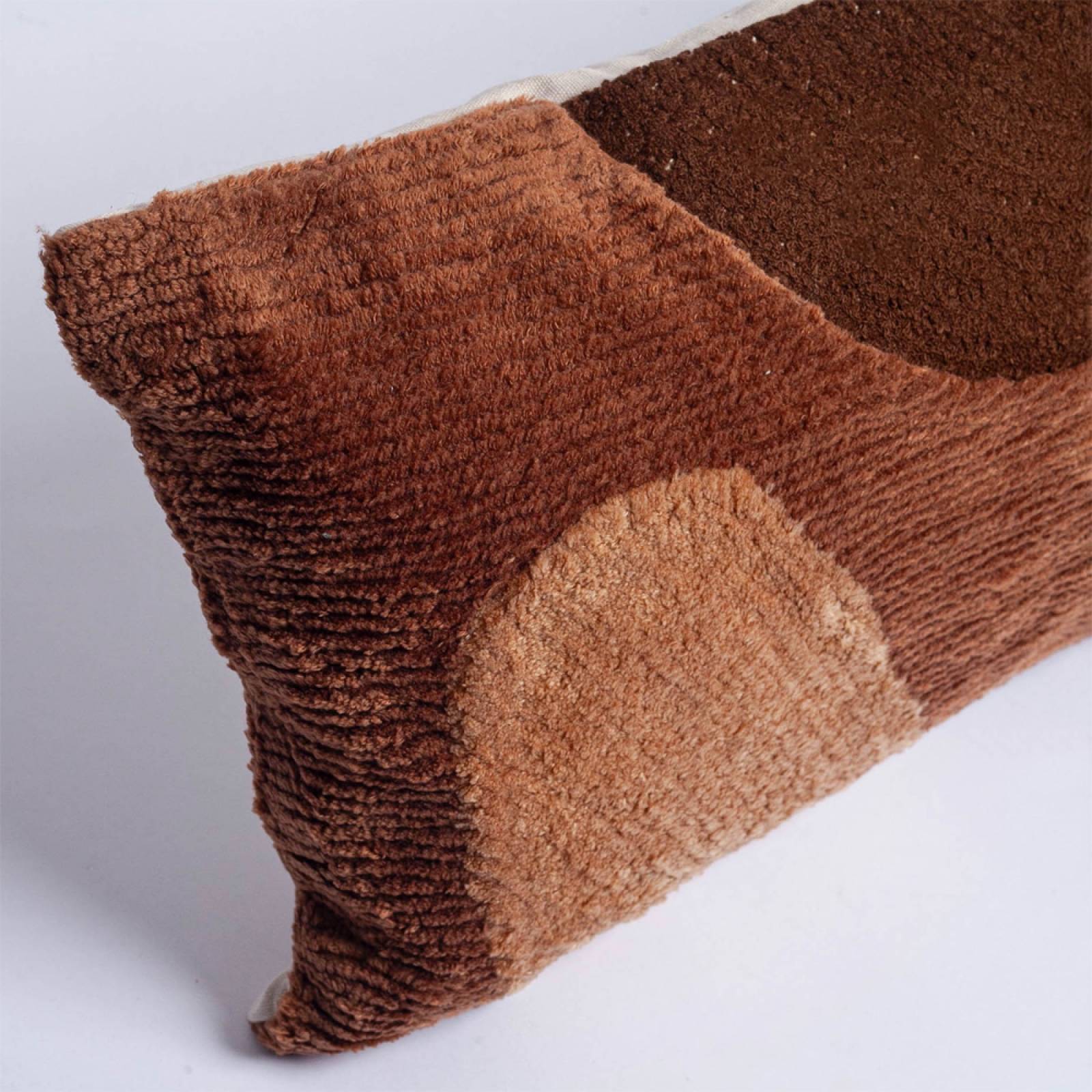 Rectangular Canzei Cushion In Terracotta 60x30cm thumbnails