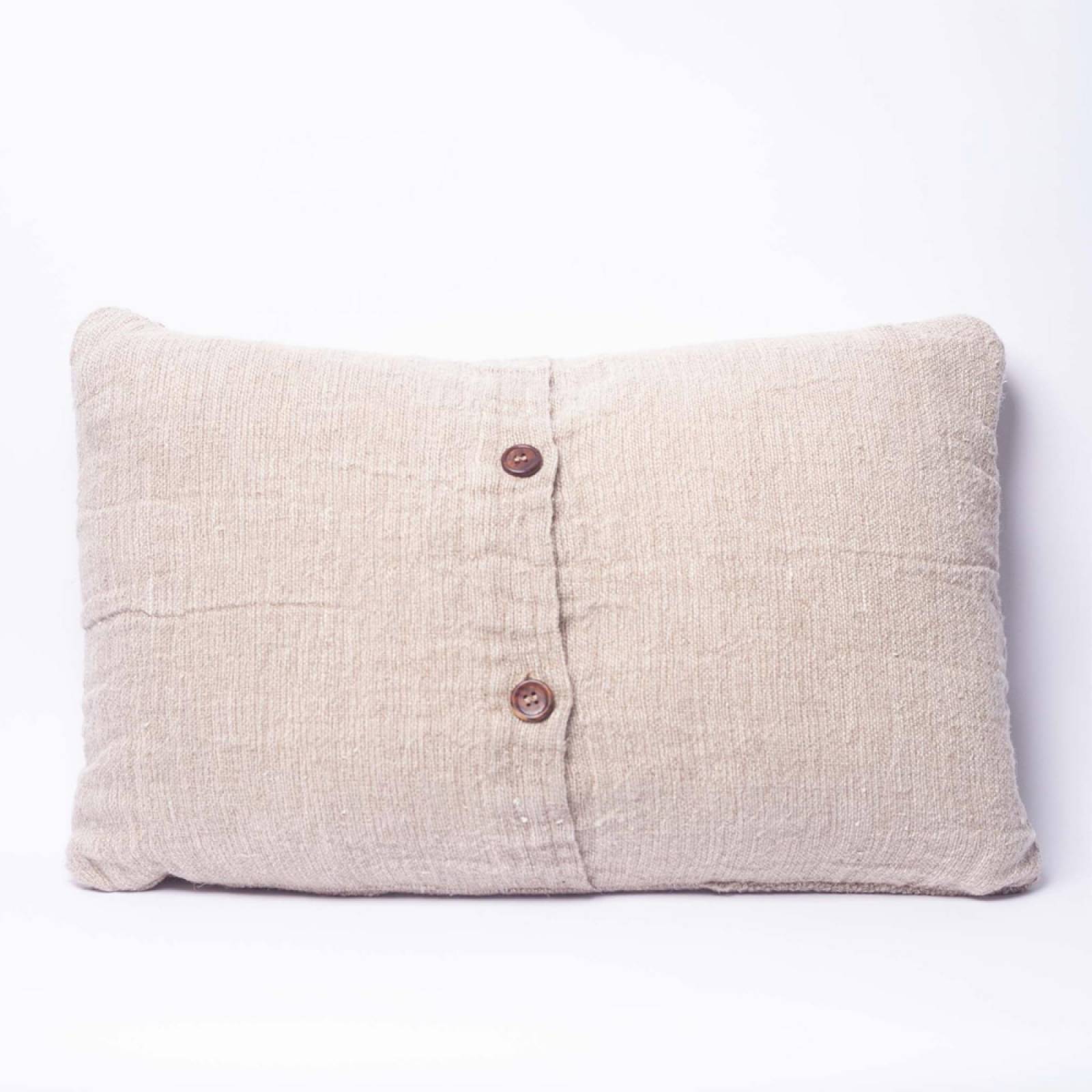 Rectangular Mayla Cushion In Natural 60x40cm thumbnails
