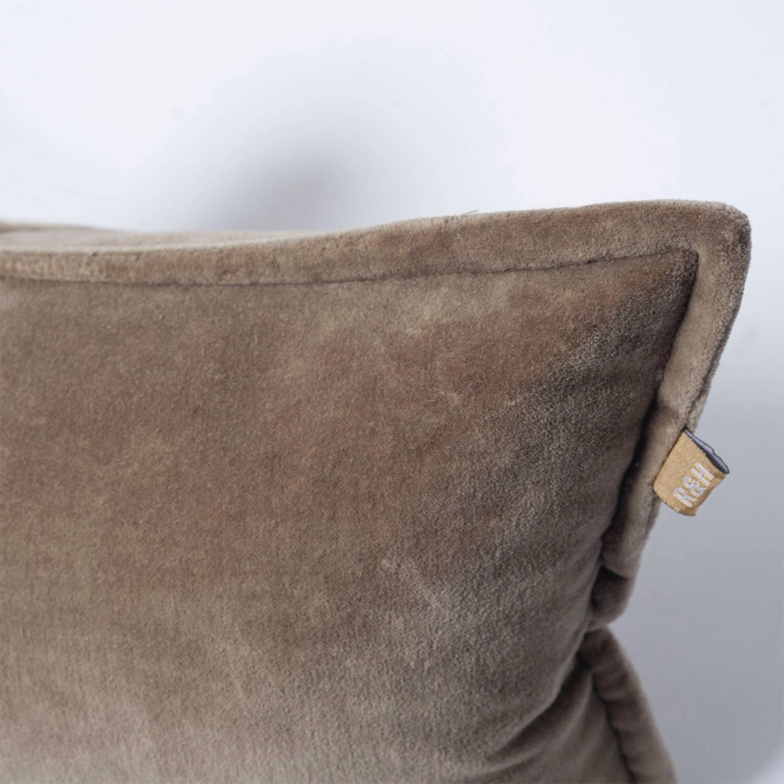 Rectangular Velvet Cushion In Sage 30x60cm thumbnails