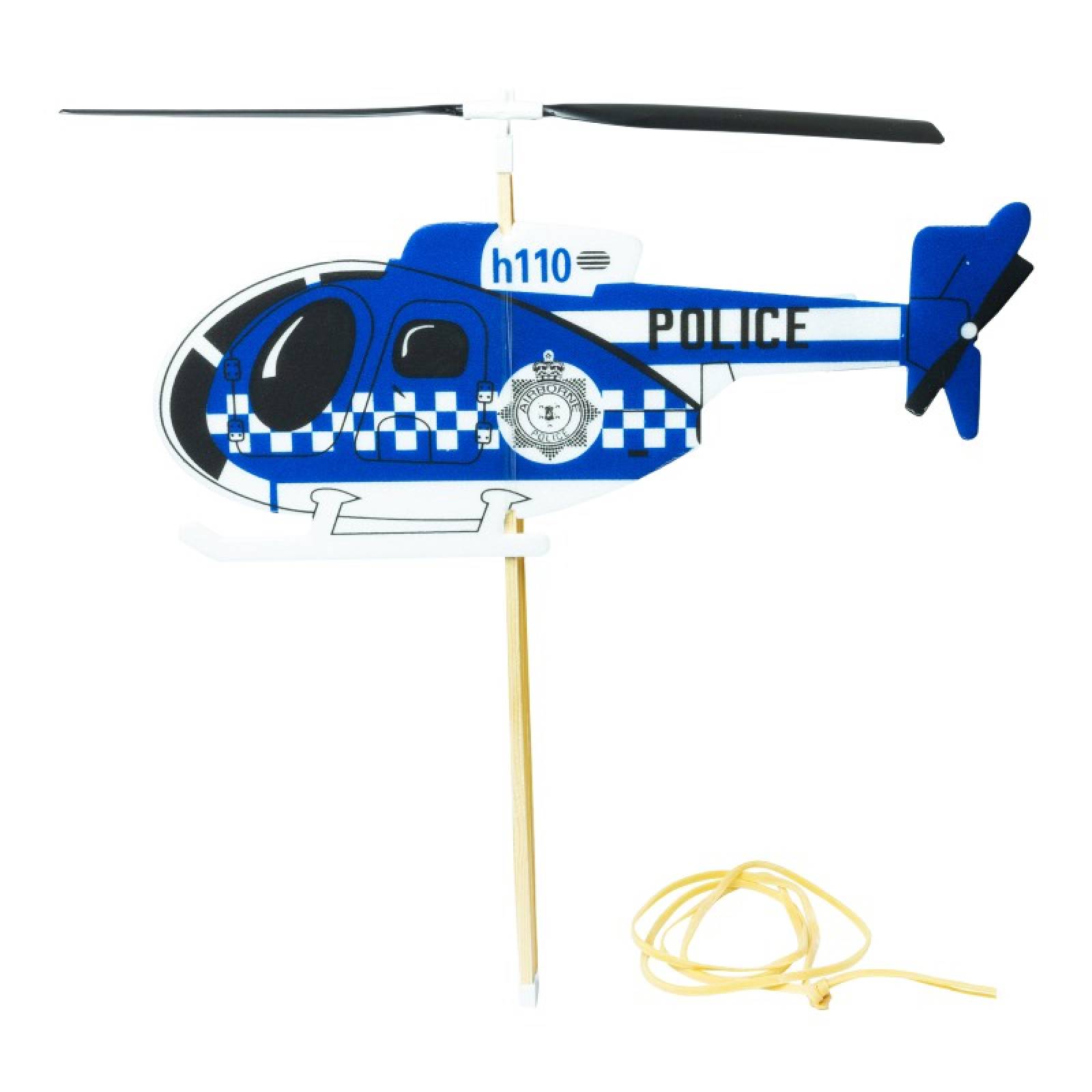 Rubber-band-powered Flying Helicopter Kit 6+ thumbnails