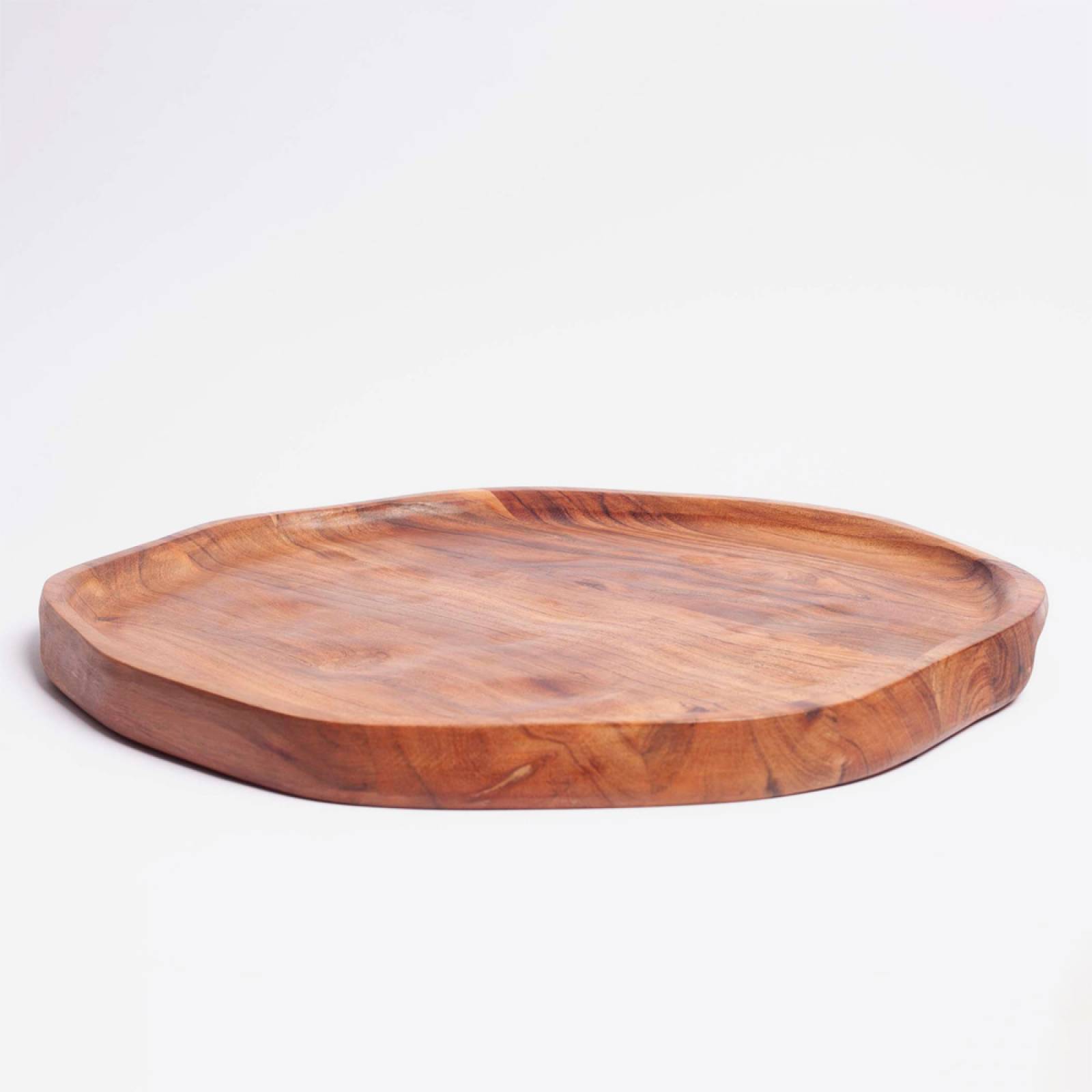 Savanna Platter In Acacia Wood 37x35cm thumbnails