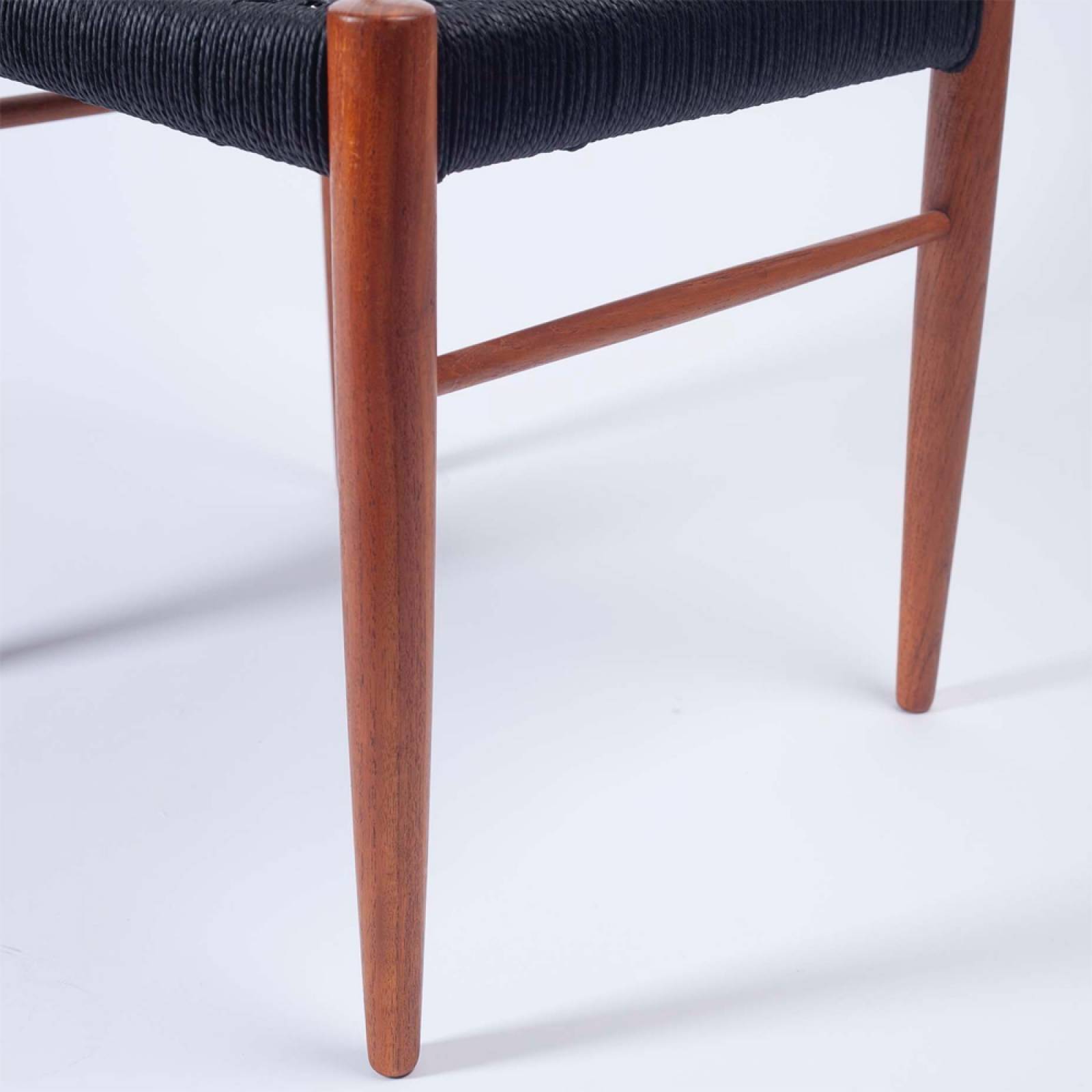 Set Of 6 1960s Teak Dining Chairs By H.W. Klein For Bramin thumbnails