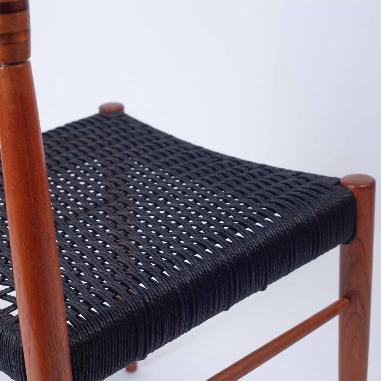 Set Of 6 1960s Teak Dining Chairs By H.W. Klein For Bramin thumbnails