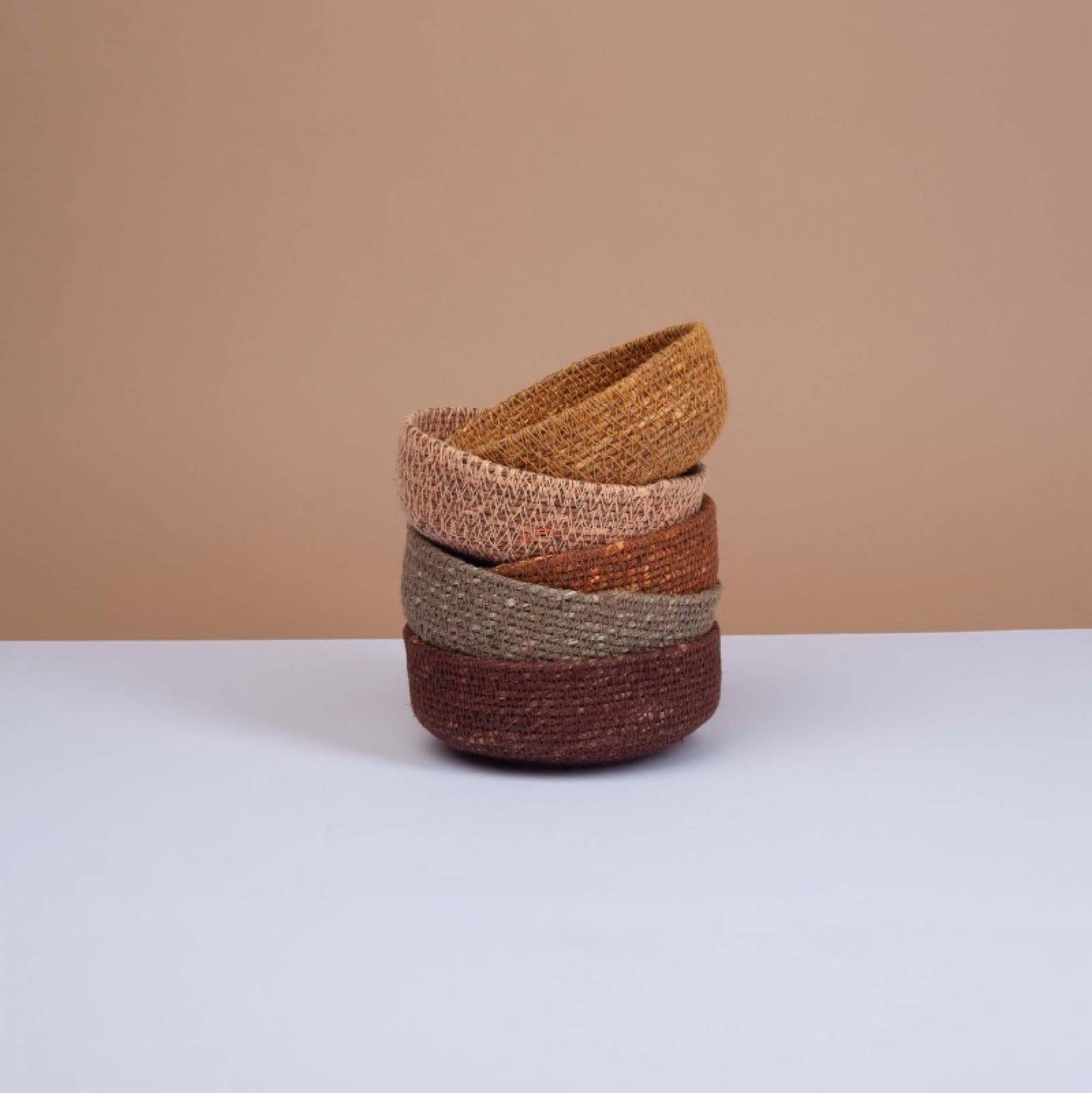 Single Small Seagrass Bowl In Various Colours
