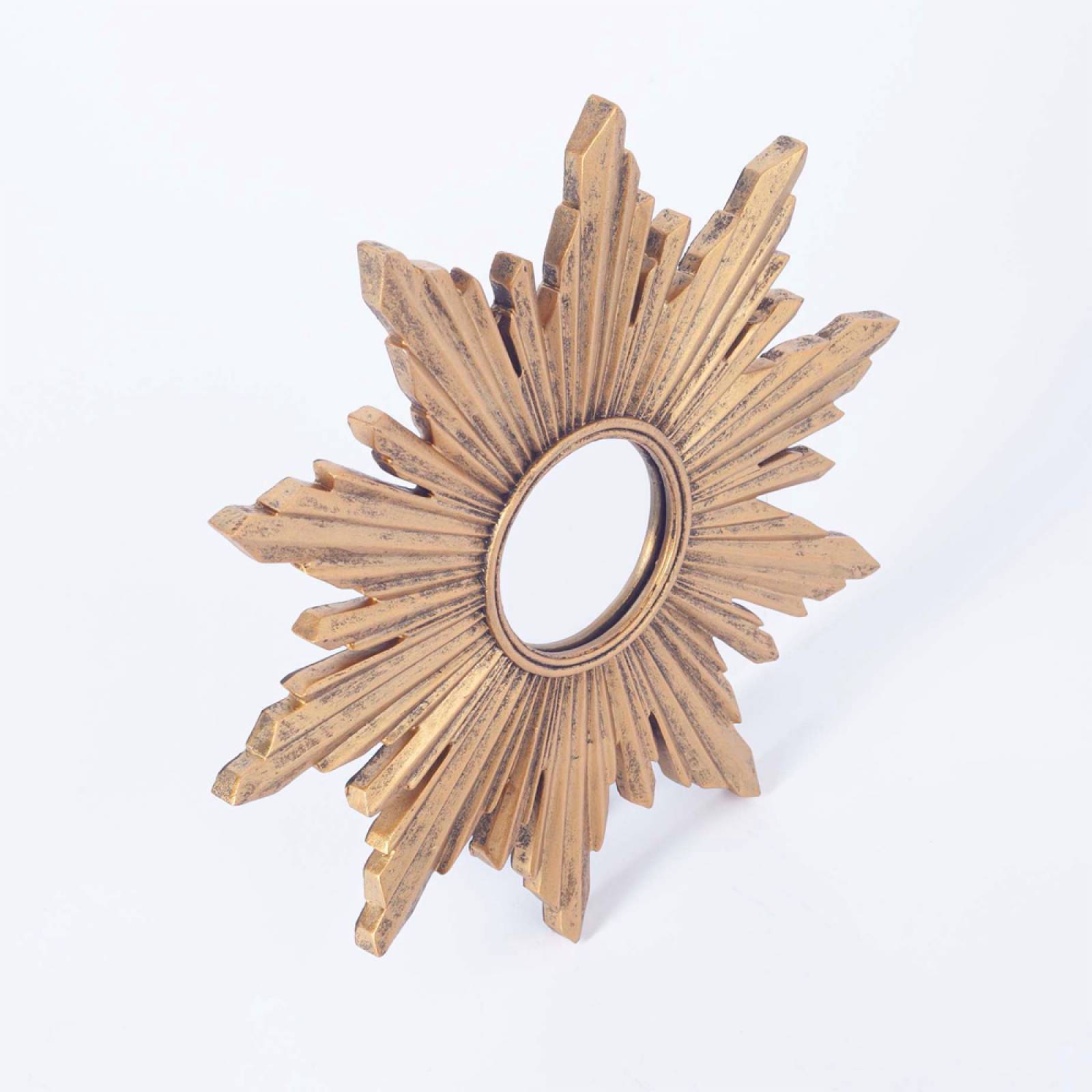Small Gold Sunburst Shaped Mirror 30cm thumbnails