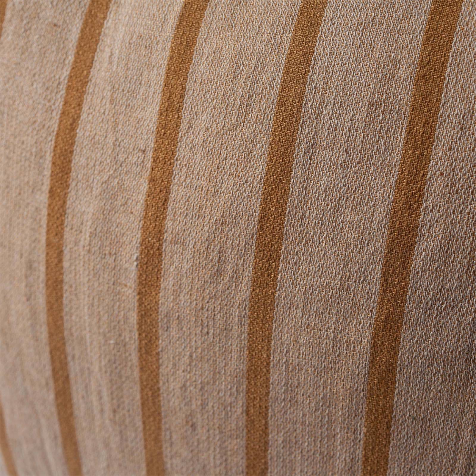 Square Striped Mustard Cushion 60x60cm thumbnails