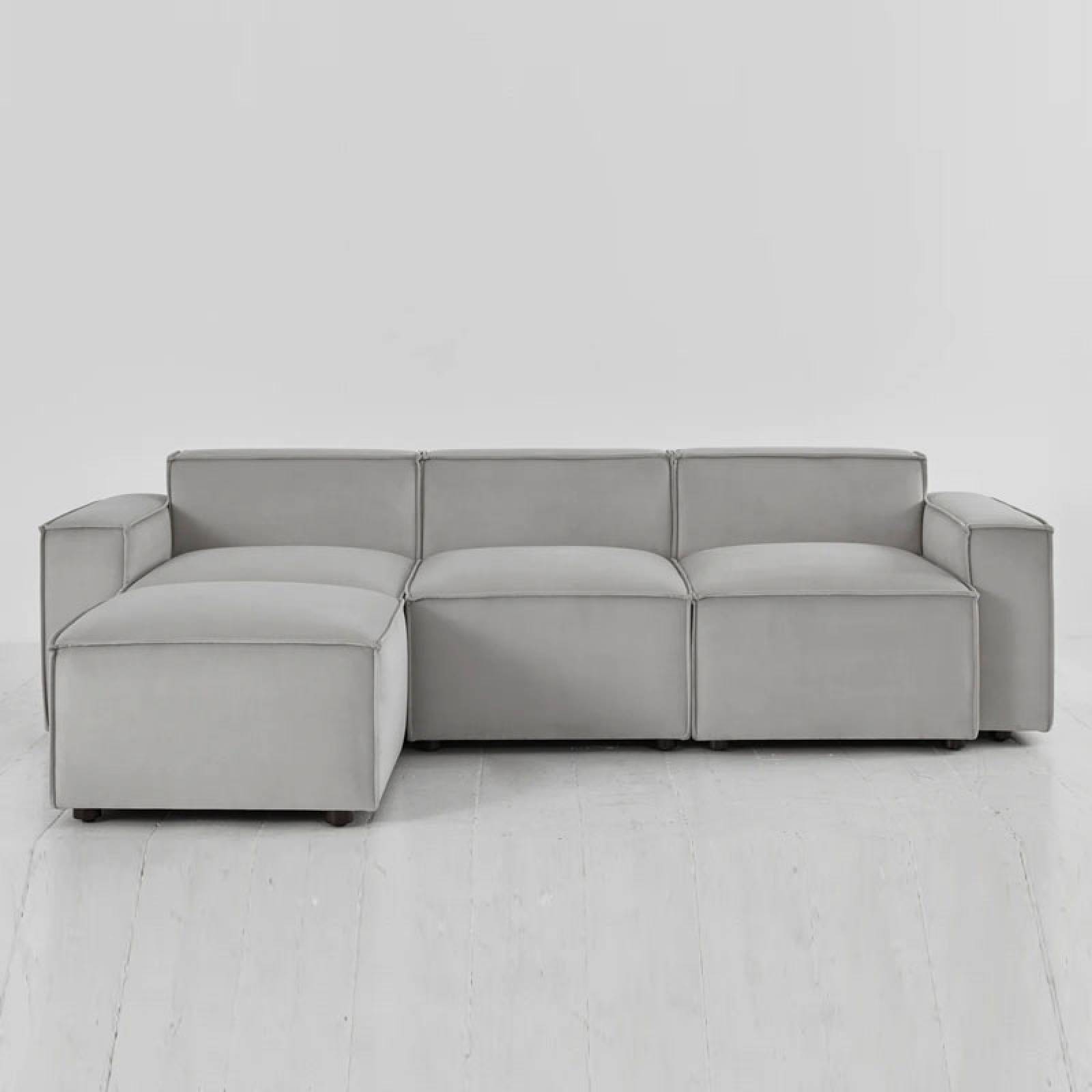 Swyft - Model 03 - 3 Seater Chaise Sofa - Left or Right