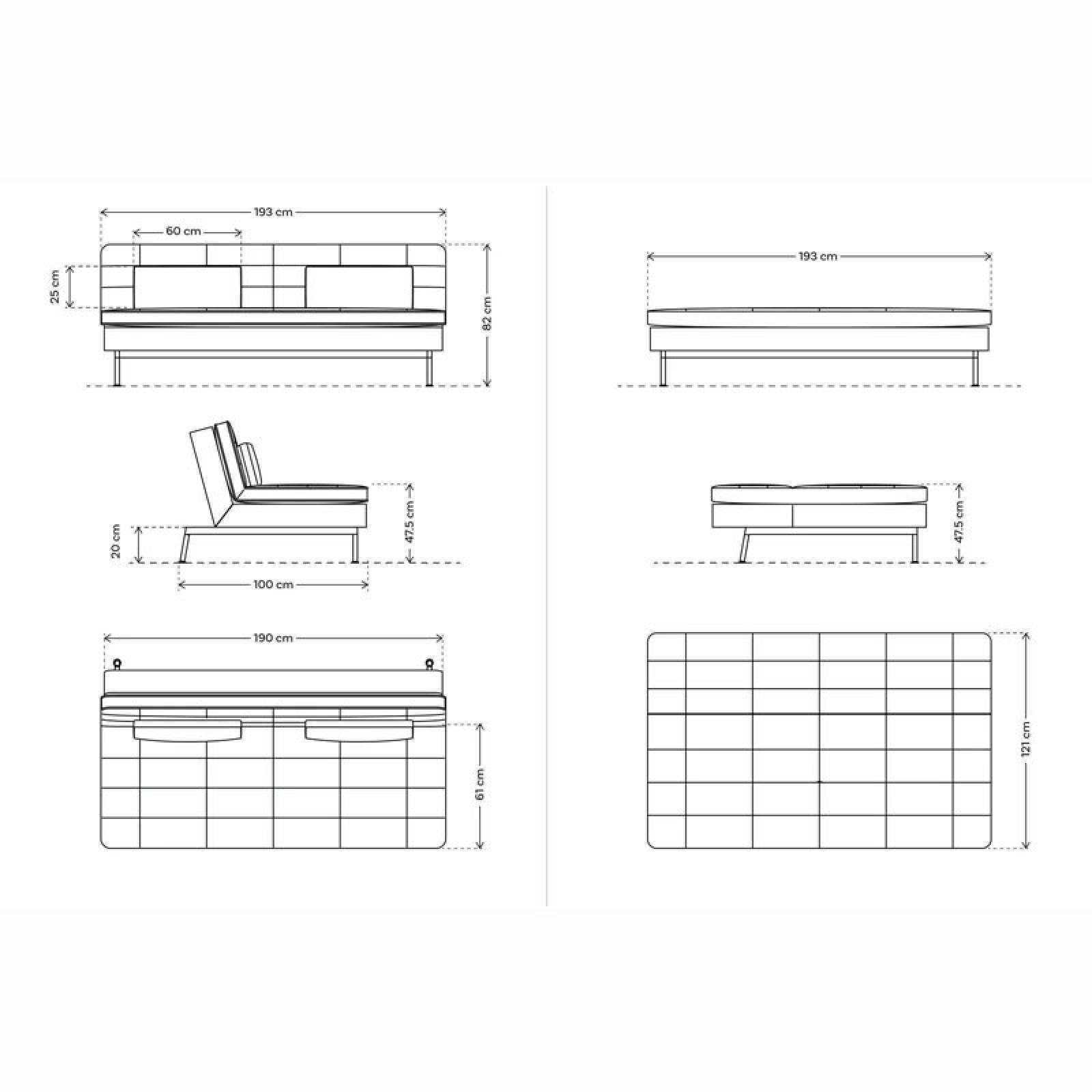 Swyft - Model 11 - 3 Seater Sofa Bed thumbnails