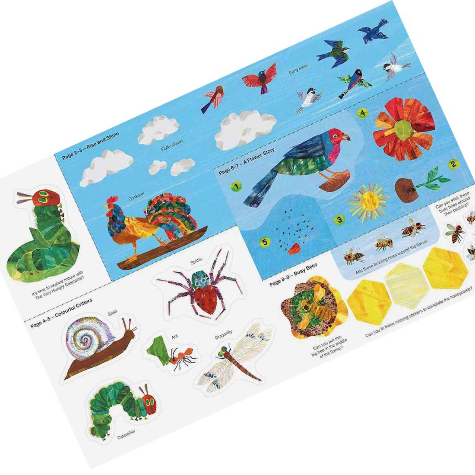The Very Hungry Caterpillar’s Nature Sticker and Colouring Book thumbnails