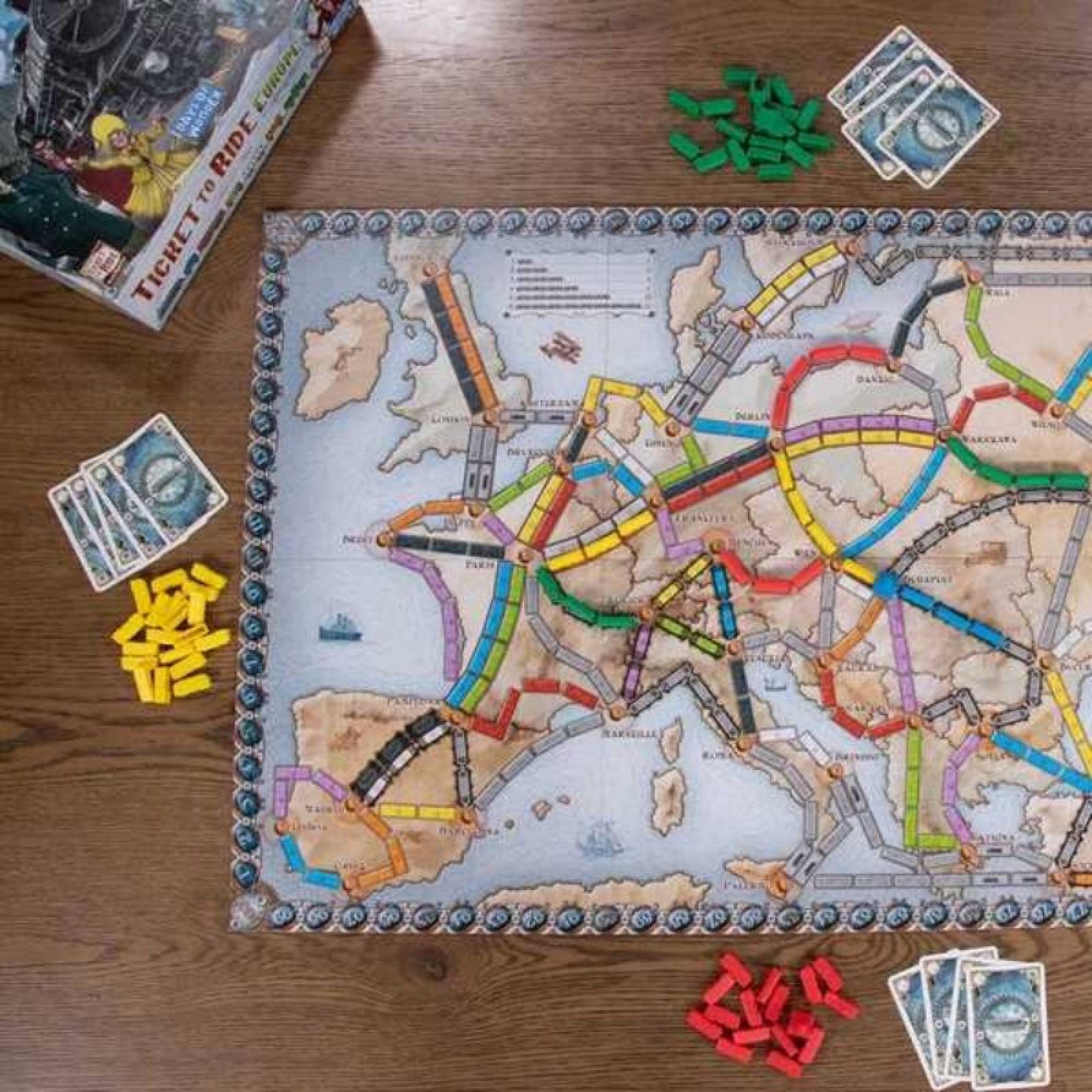 Ticket To Ride Europe Game 8+ thumbnails