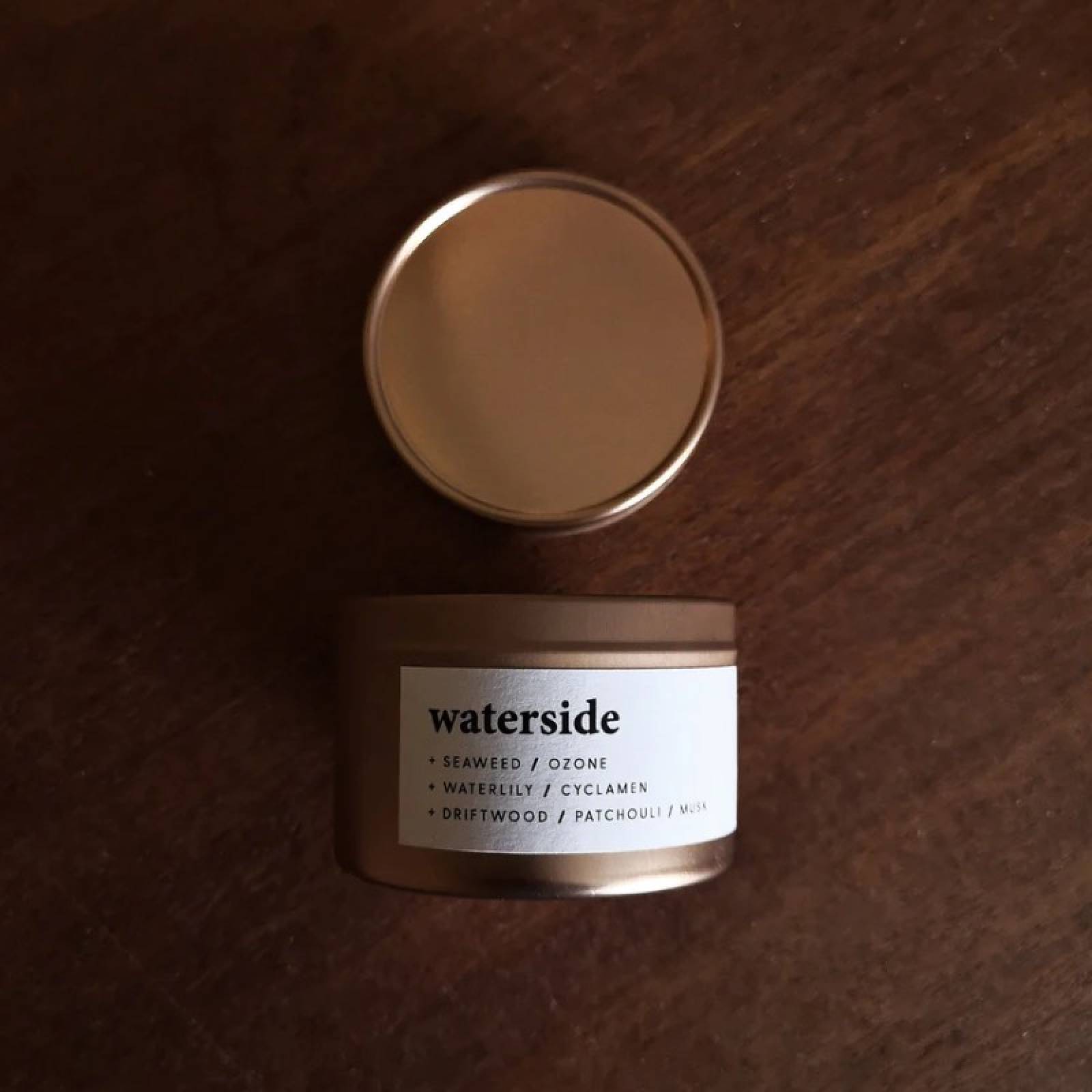 Waterside - Candle In Metal Tin 100g