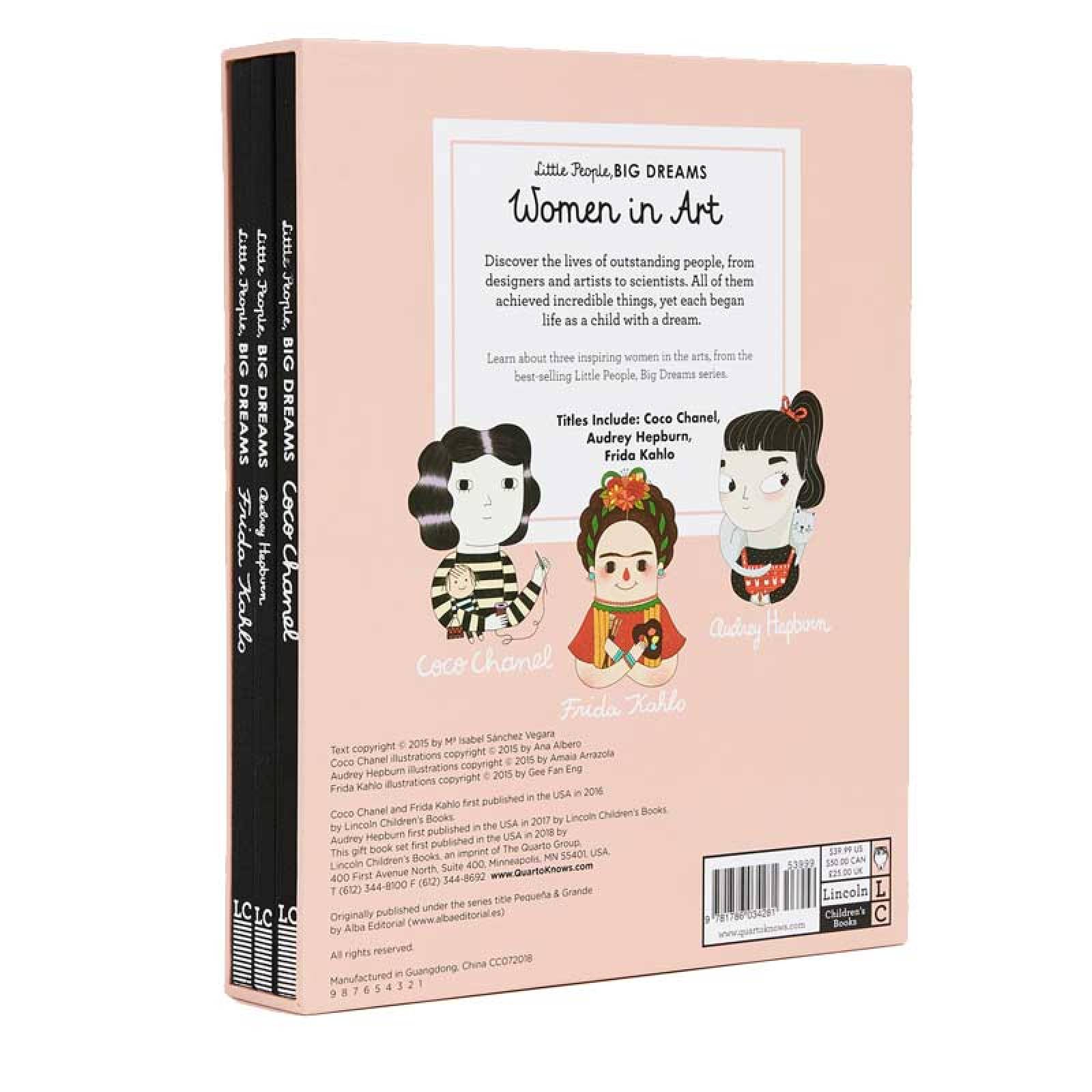 Women In Art - Boxed Set: Little People Big Dreams - Hardback thumbnails