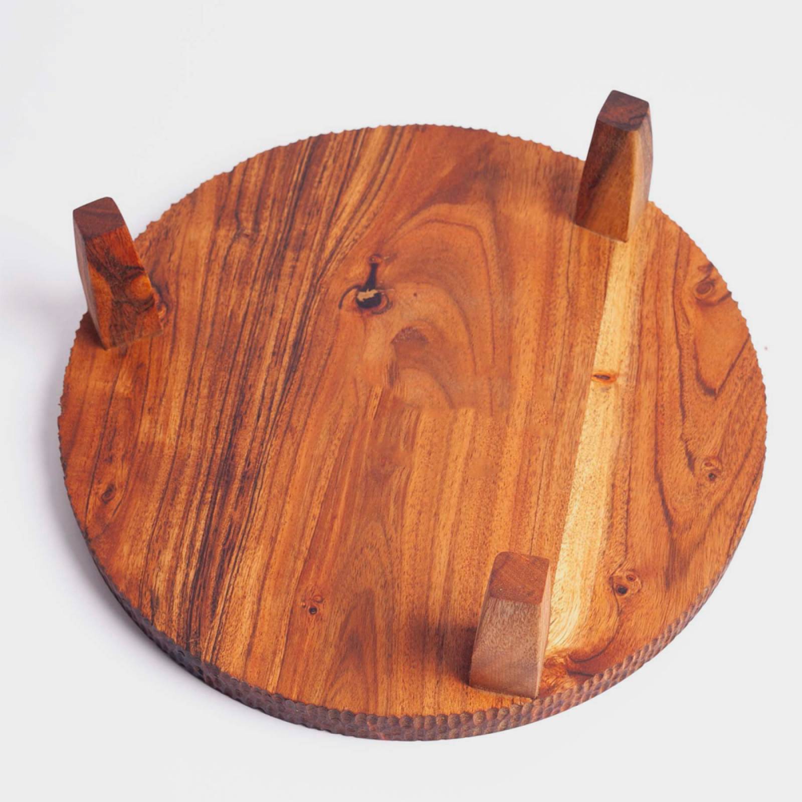 Wooden Serving Tray On Legs 32x10cm thumbnails