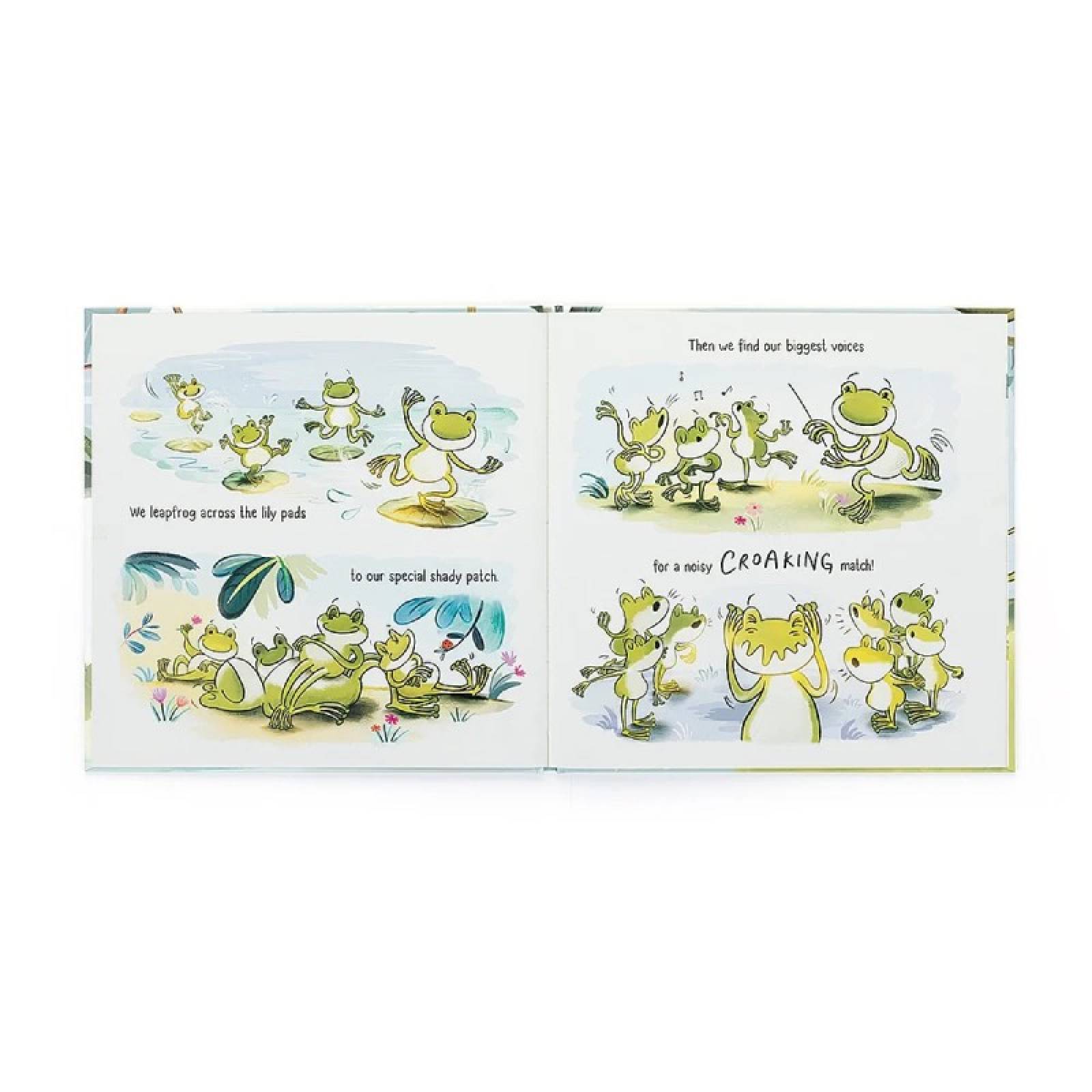 A Fantastic Day For Finnegan Frog Book By Jellycat thumbnails