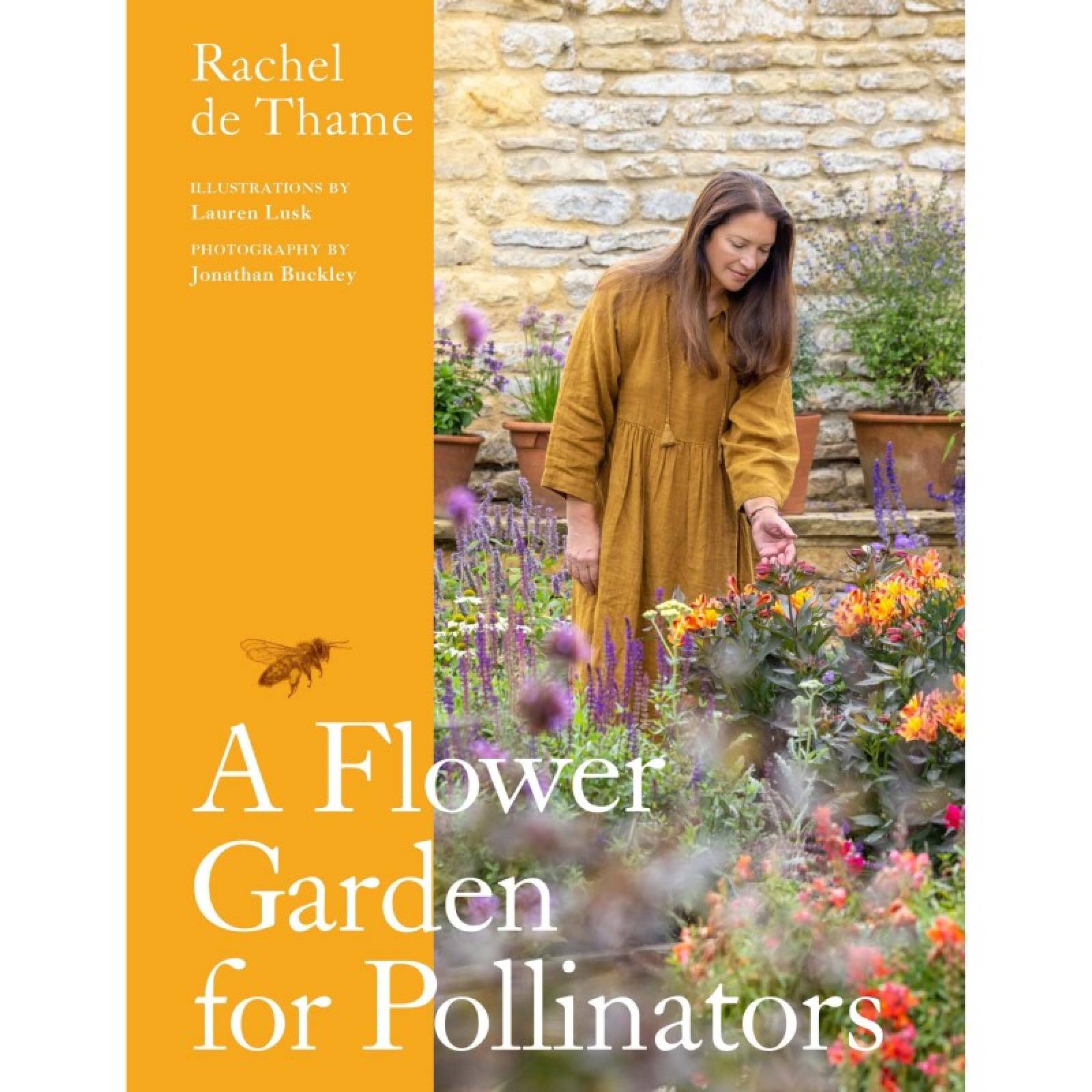 A Flower Garden For Pollinators - Hardback Book