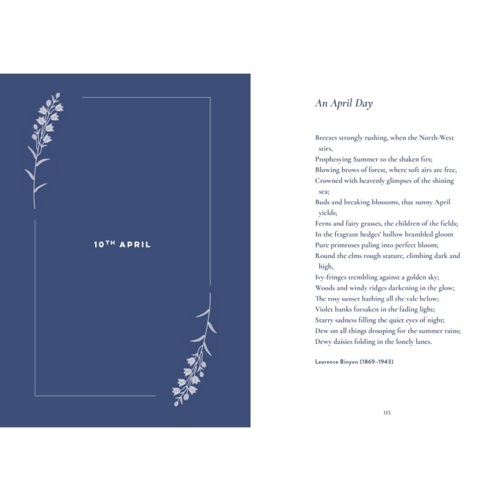 A Nature Poem For Every Spring Evening - Hardback Book thumbnails