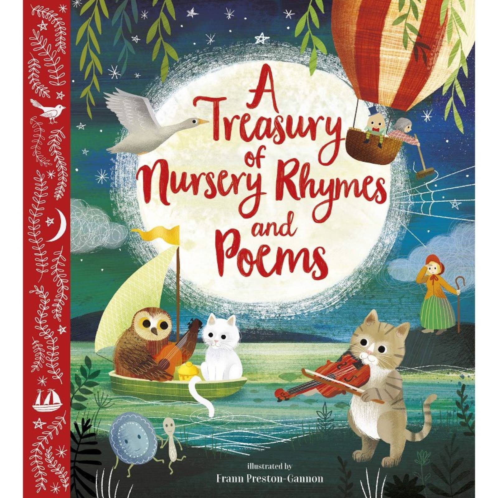 A Treasury Of Nursery Rhymes & Poems - Hardback Book