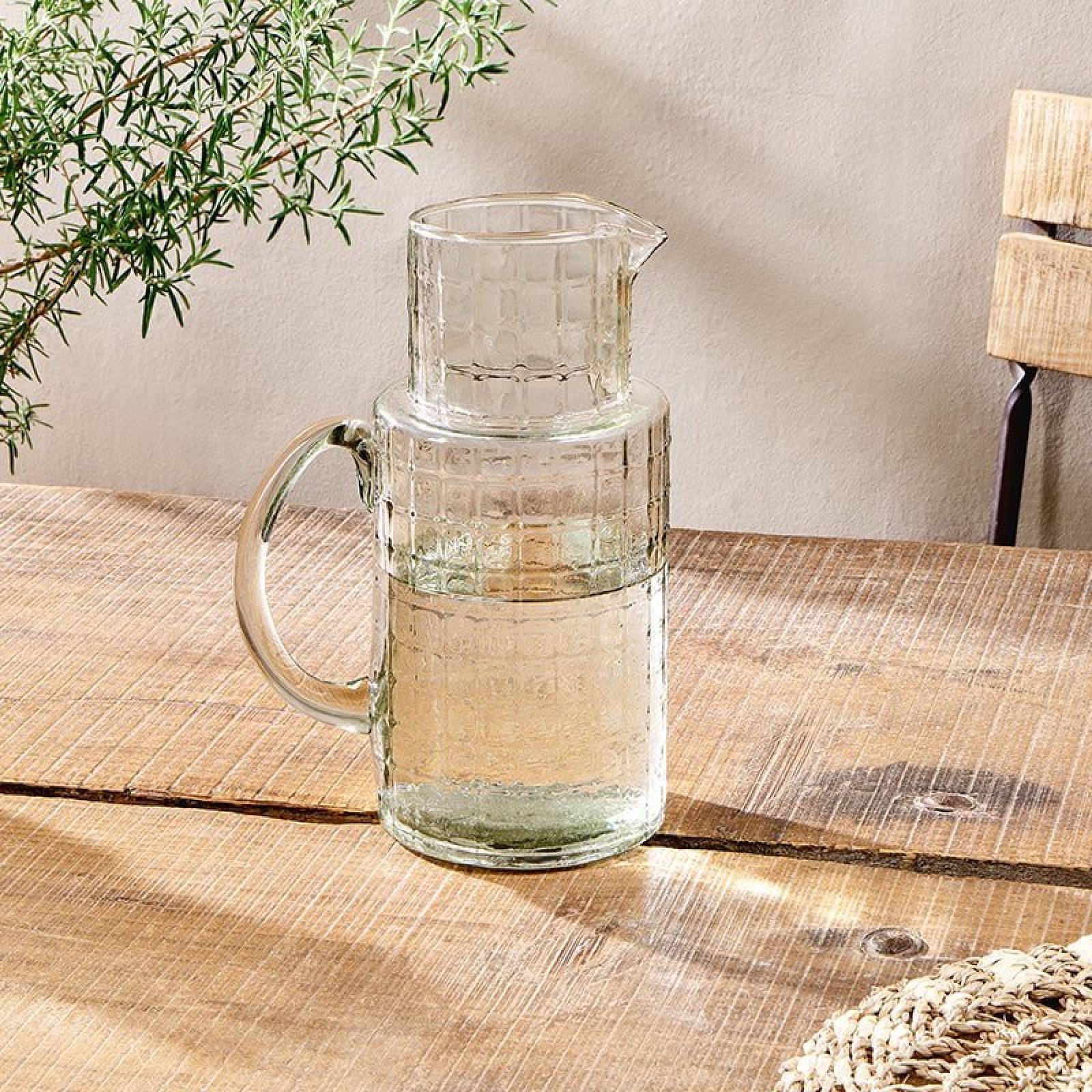 Adhit Clear Glass Jug Pitcher thumbnails