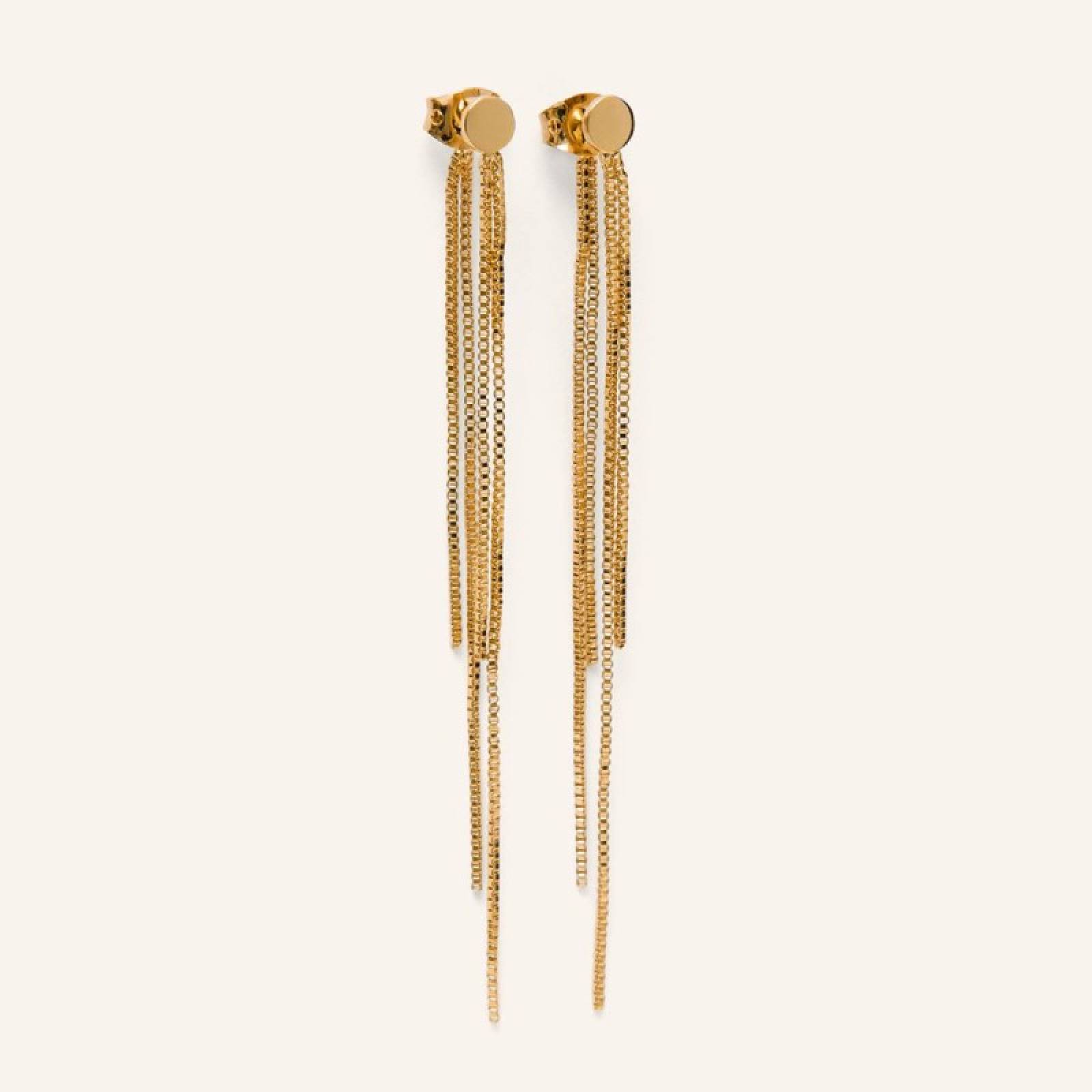 Airy Earrings In Gold By Pernille Corydon
