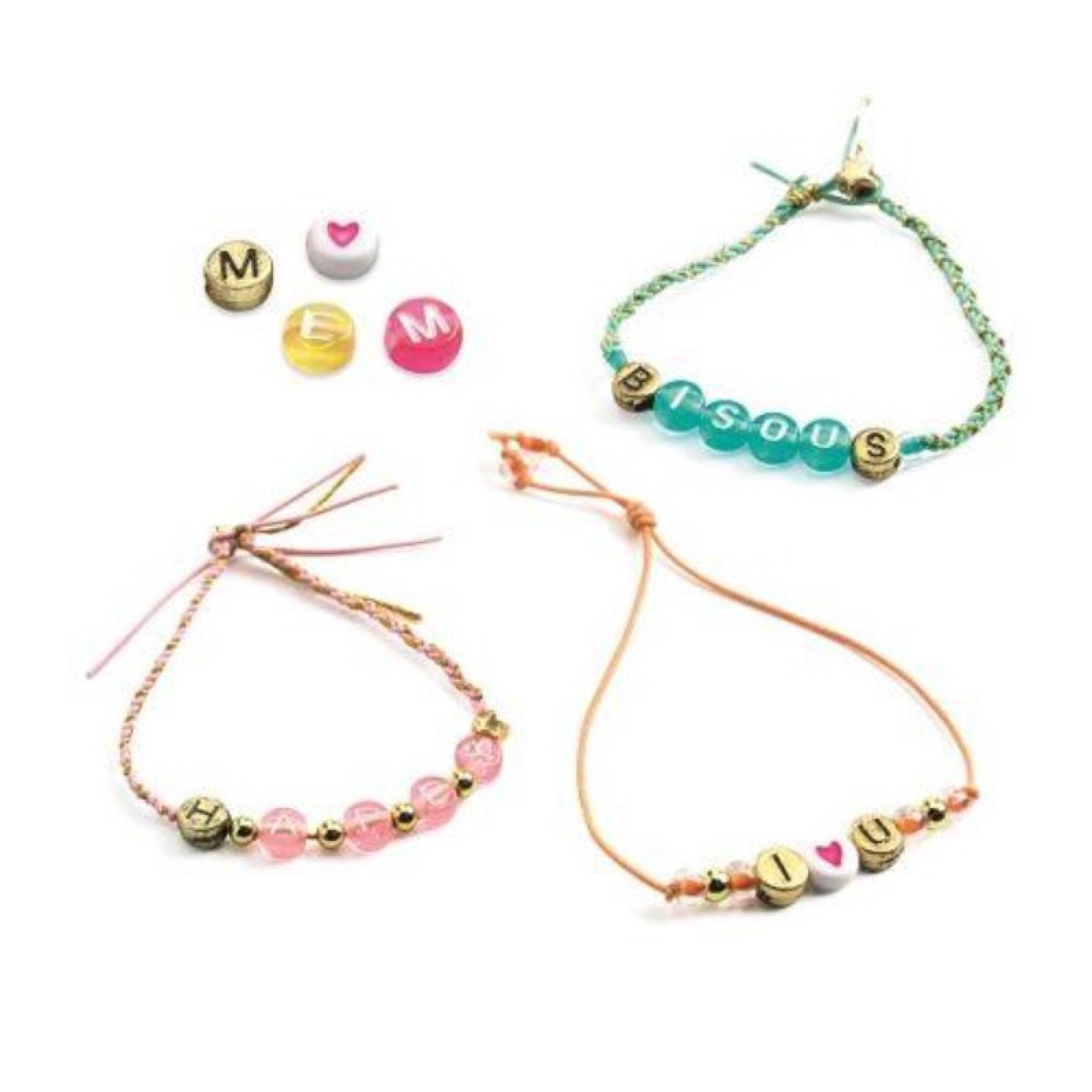 Alphabet Beads - Jewellery Craft Kit By Djeco 8+ thumbnails