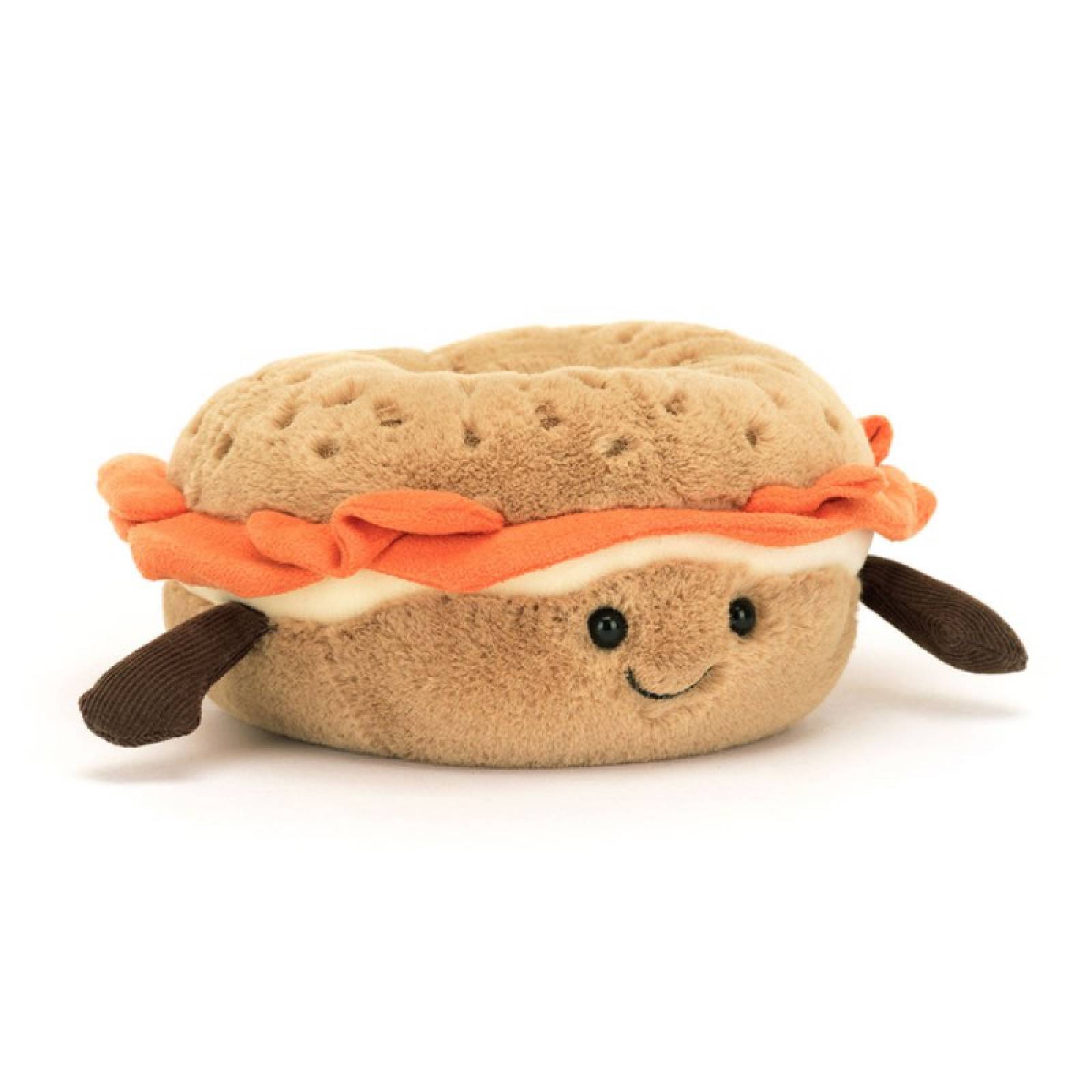 Amuseable Bagel Soft Toy By Jellycat 0+