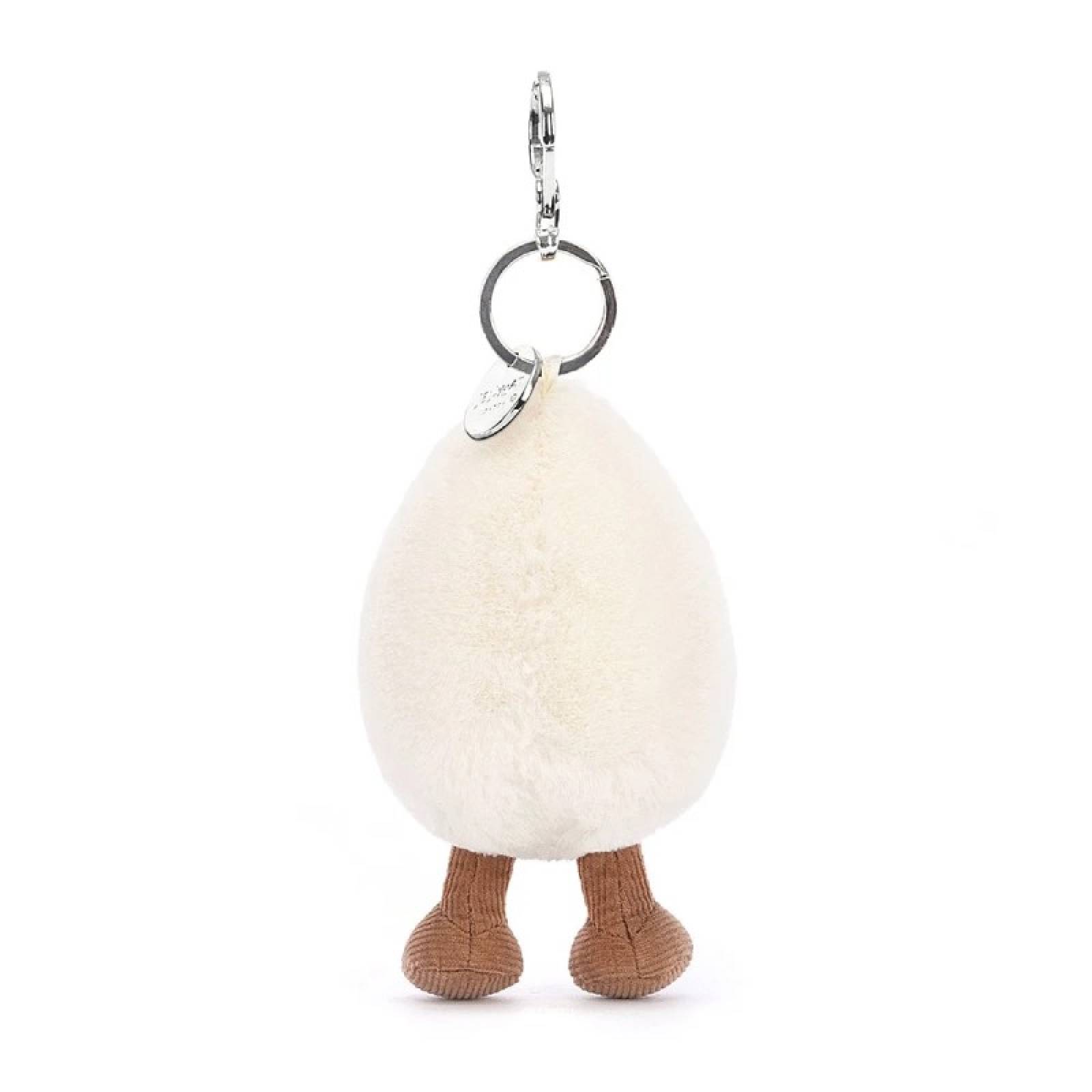 Amuseable Happy Boiled Egg Bag Charm By Jellycat 3+ thumbnails