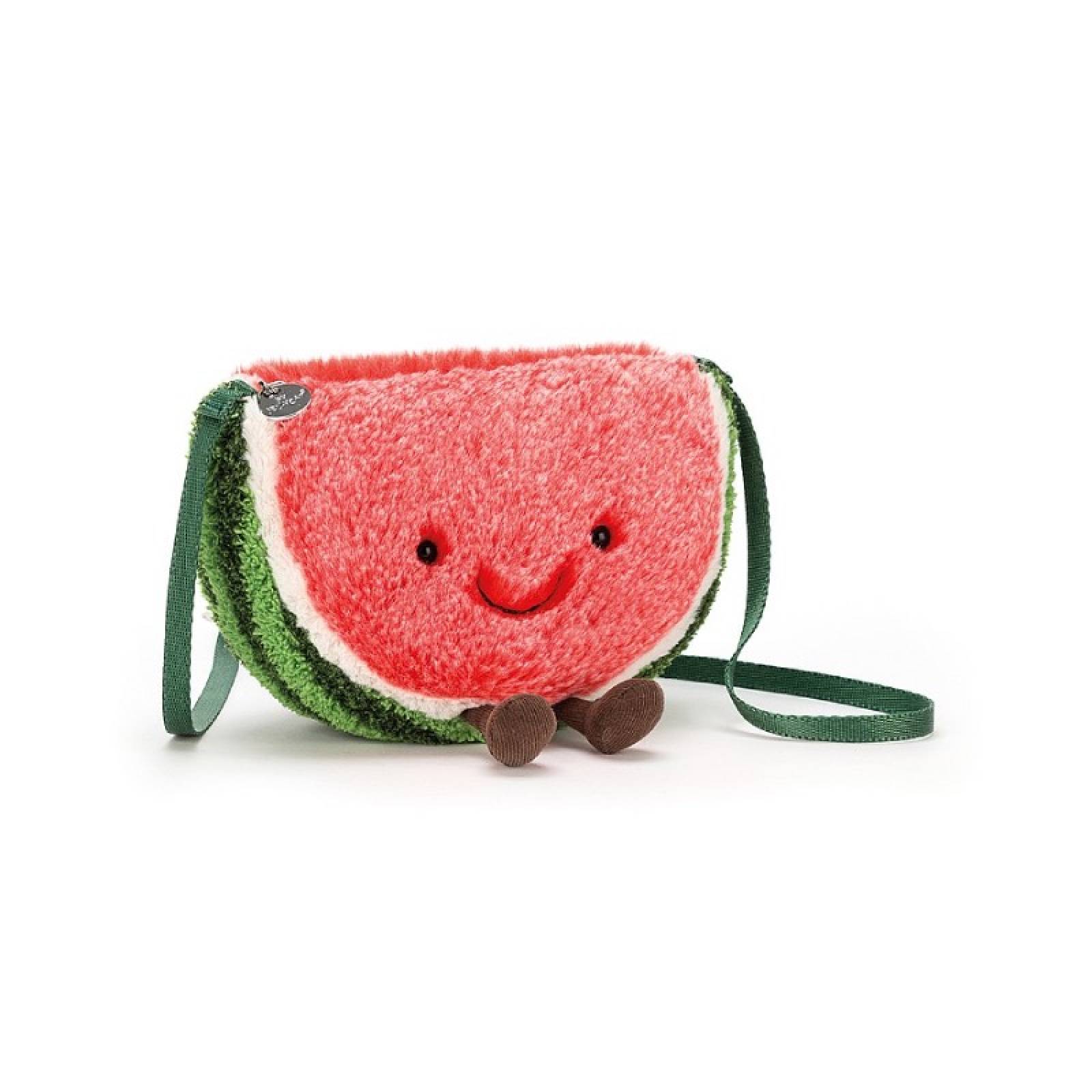 Amuseable Watermelon Soft Toy Bag By Jellycat 3