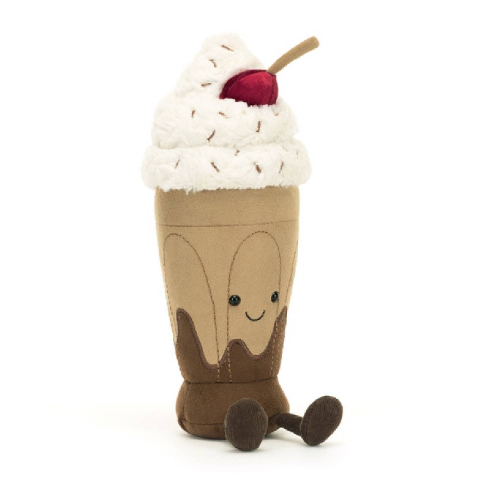 Amuseables Chocolate Milkshake Soft Toy By Jellycat 0+