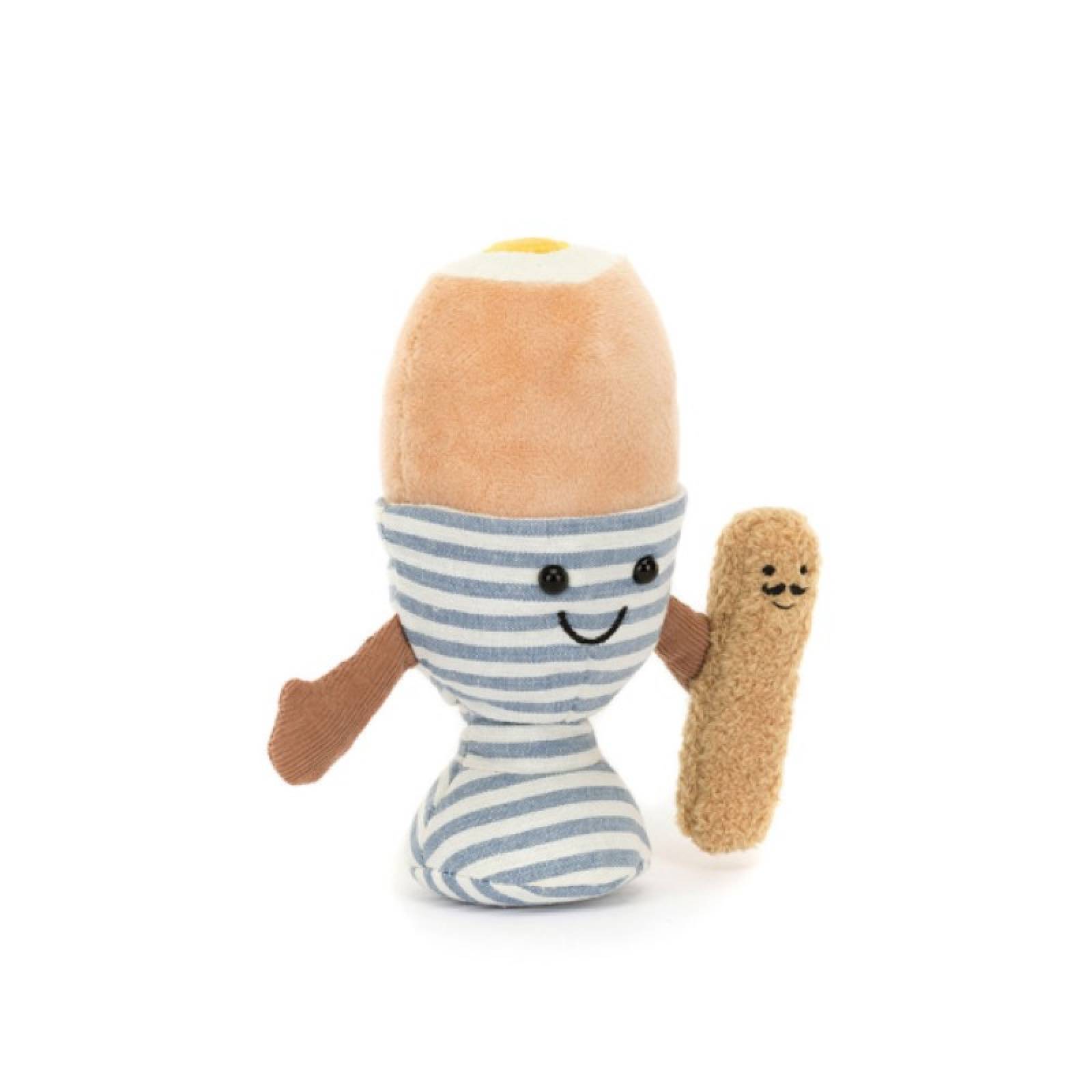 Amuseables Eggetha Egg & Lance Soldier Soft Toy By Jellycat 0+