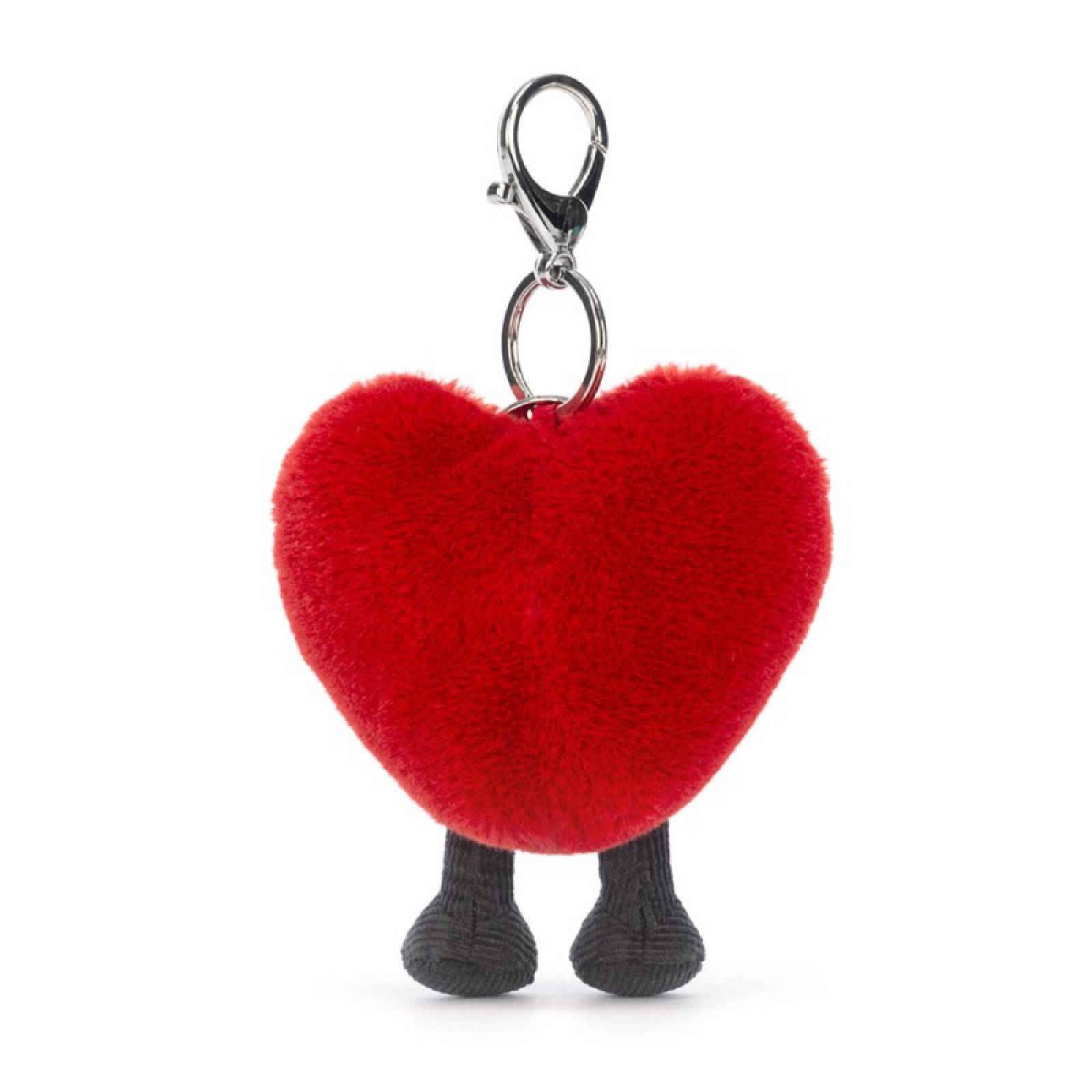 Amuseables Heart Bag Charm By Jellycat 1+ thumbnails