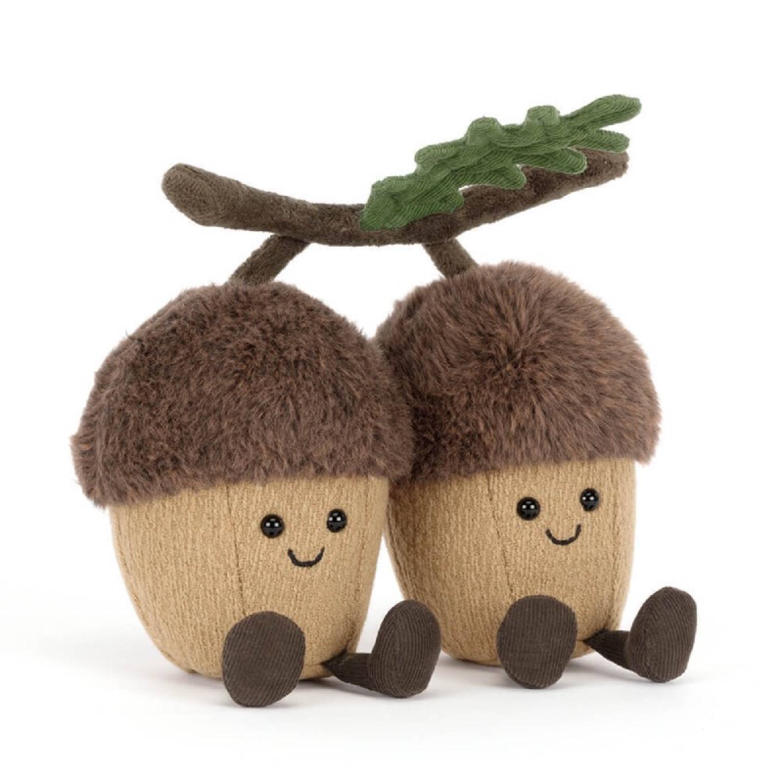 Amuseables Ort & Tum Acorns Soft Toy By Jellycat 0+