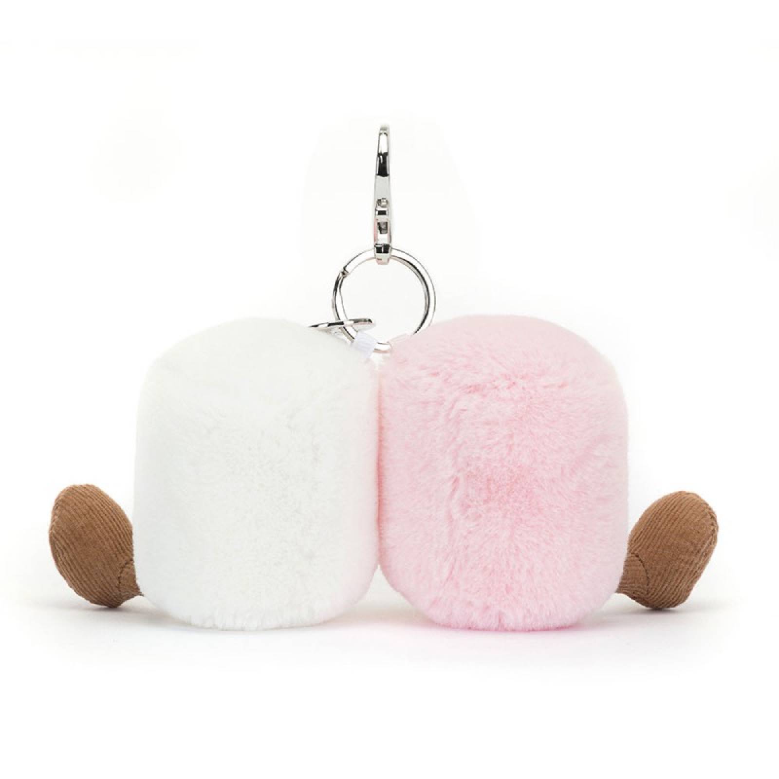 Amuseables Pair of Marshmallows Bag Charm By Jellycat 1+ thumbnails