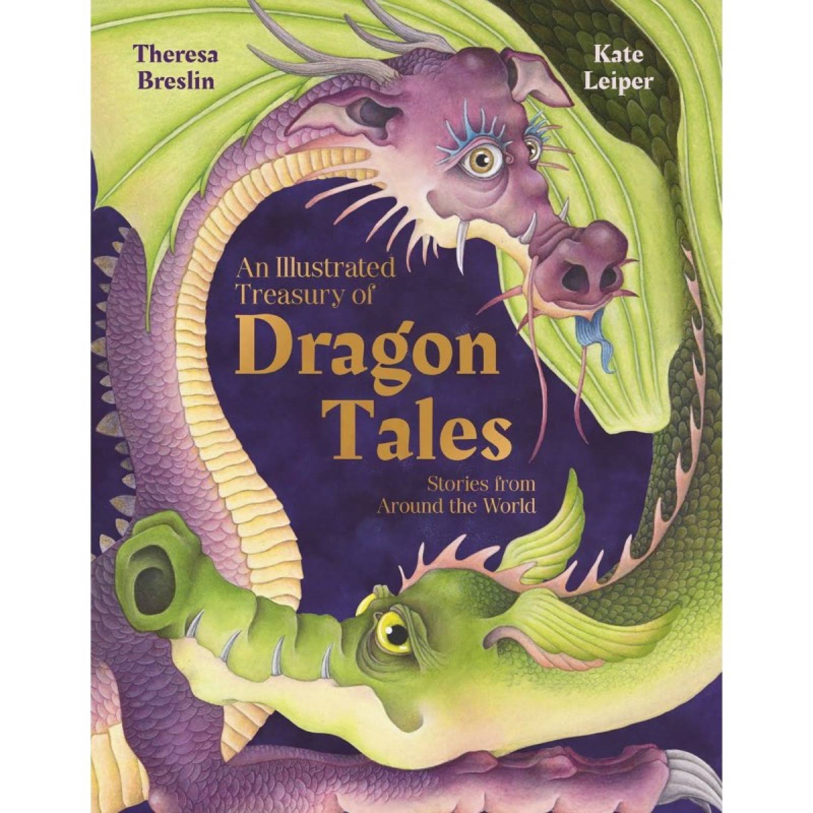 An Illustrated Treasury Of Dragon Tales - Hardback Book