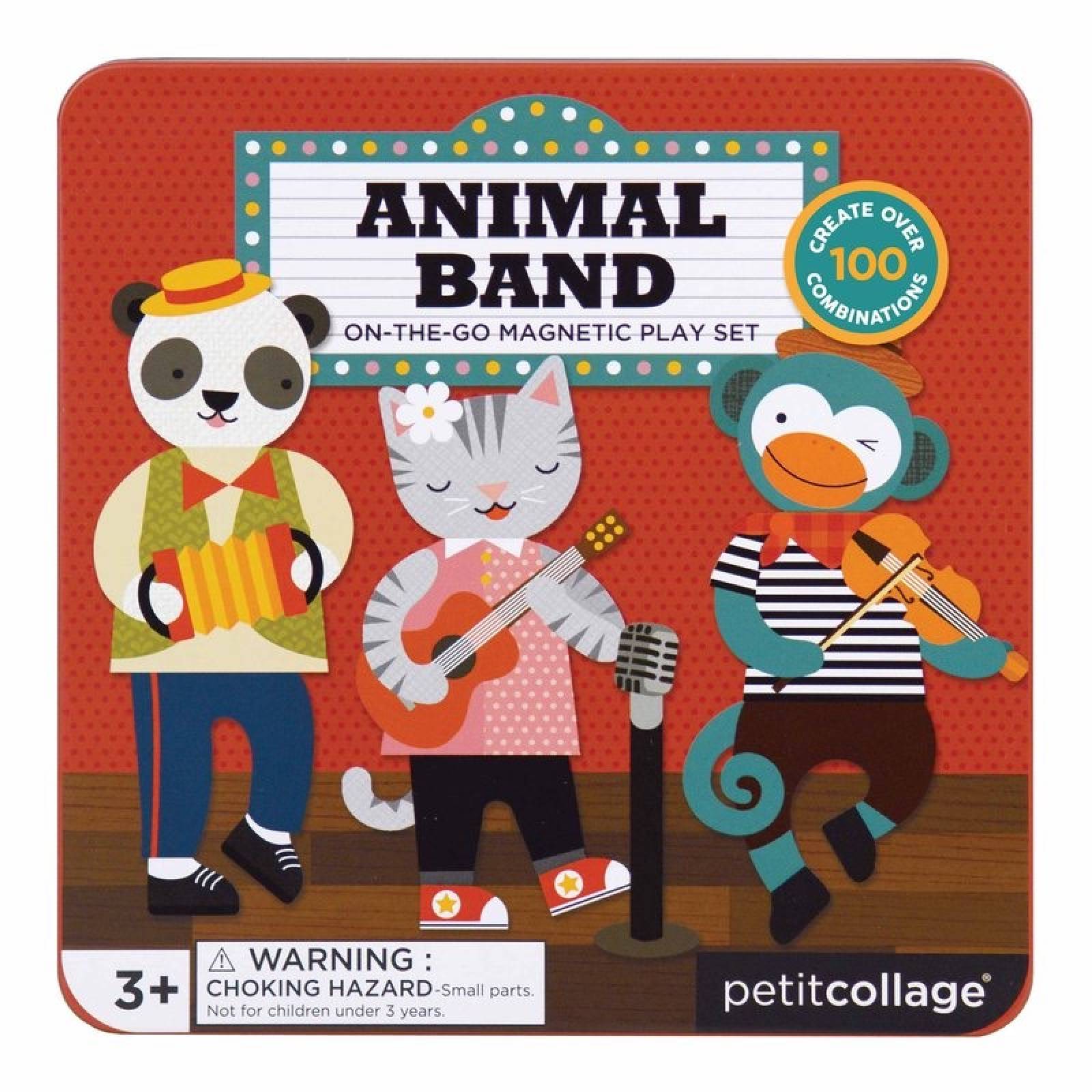 Animal Band - On The Go Magnetic Play Set 3+