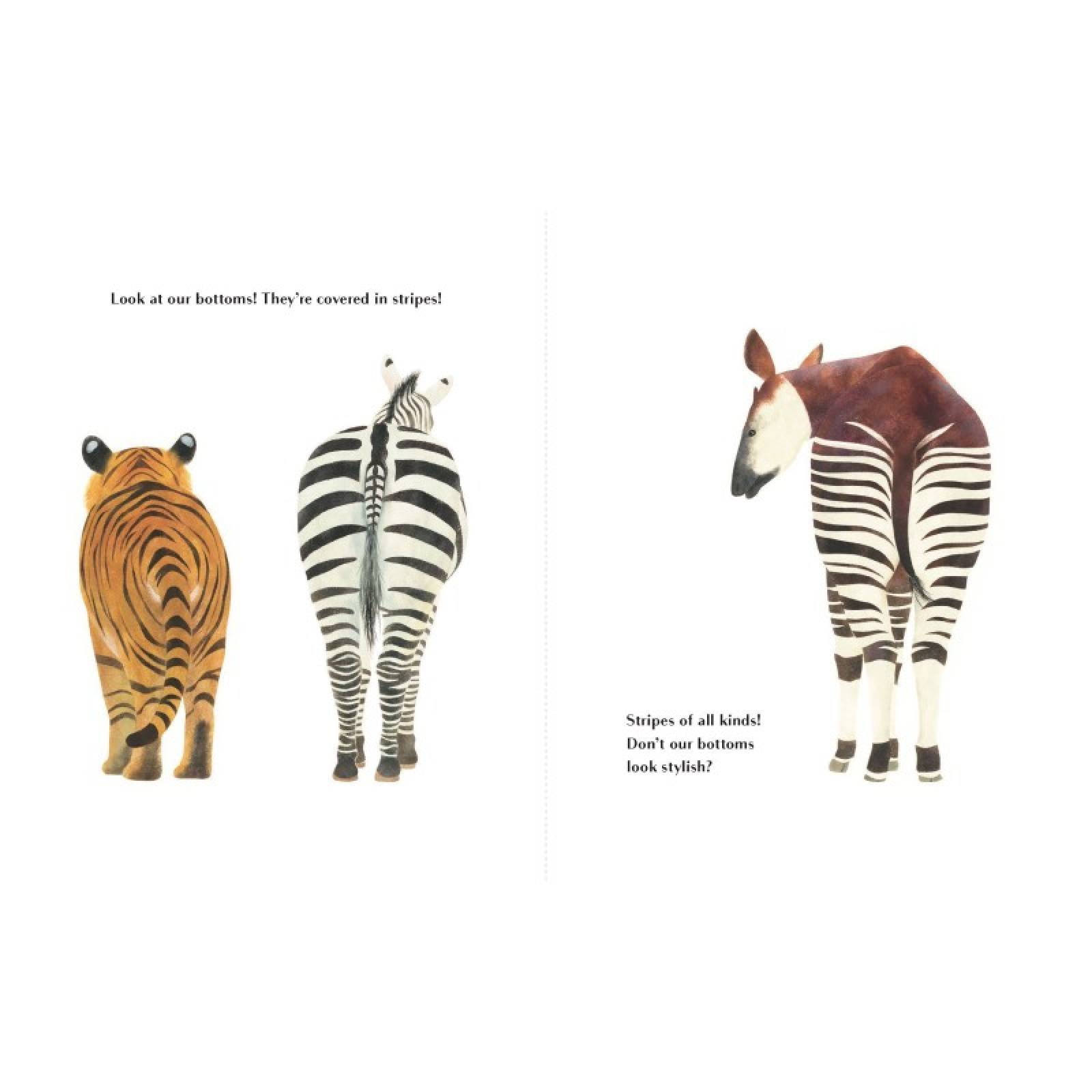 Animals Brag About Their Bottoms - Hardback Book thumbnails