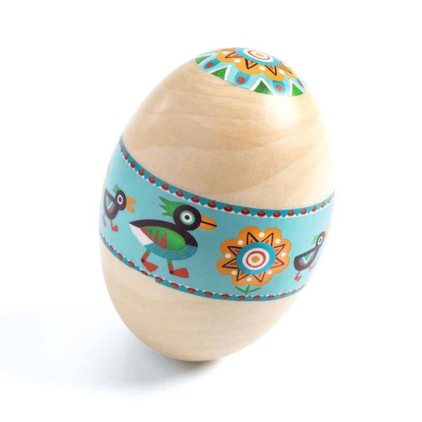 Animambo Wooden Egg Maraca By Djeco 18m+