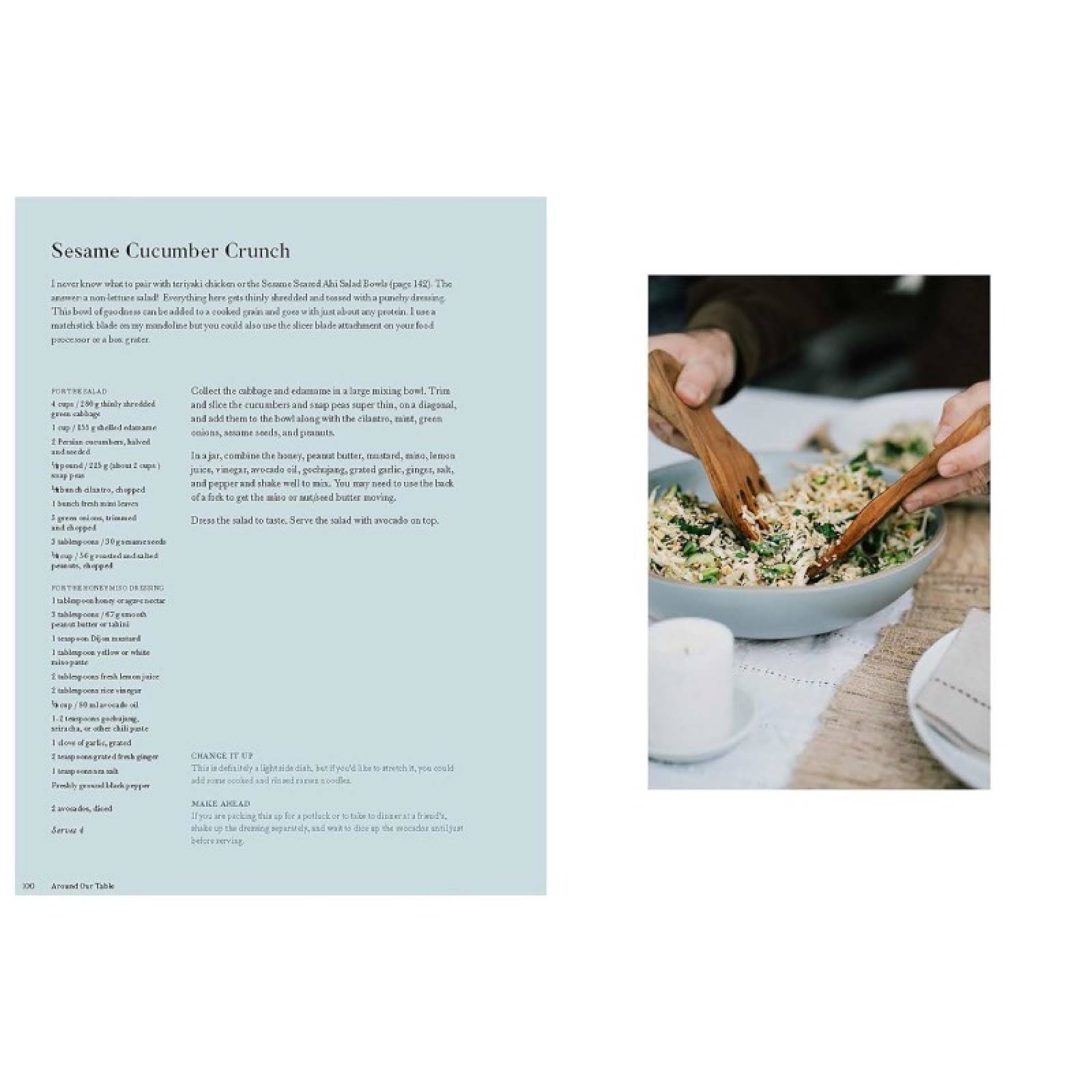 Around Our Table: Wholesome Recipes - Hardback Book thumbnails