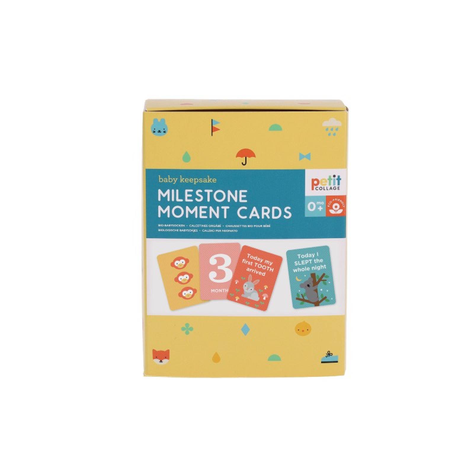 Baby Keepsake Milestone Moments Cards