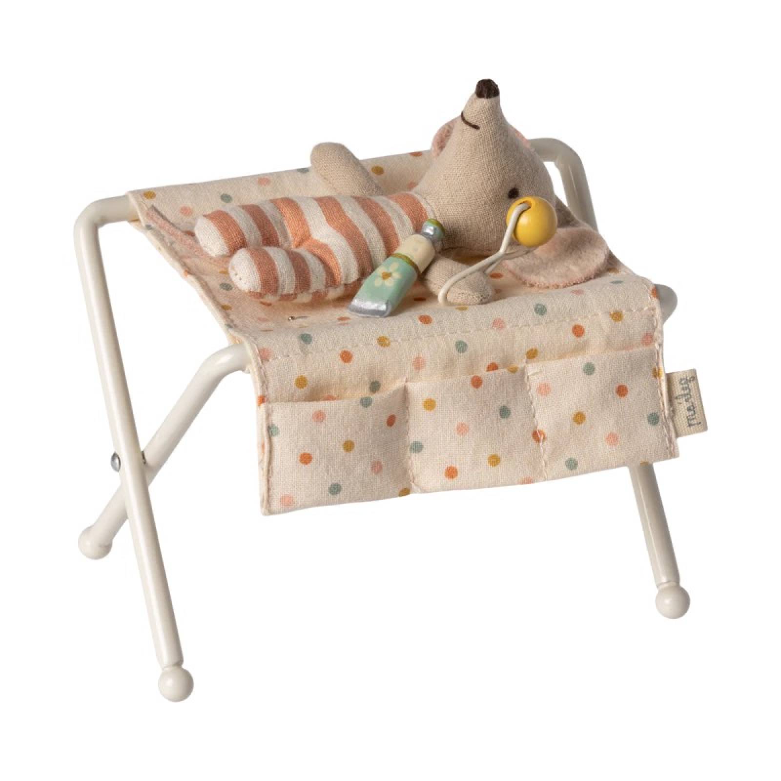Baby Mouse Nursery Table In Off White By Maileg 3+ thumbnails