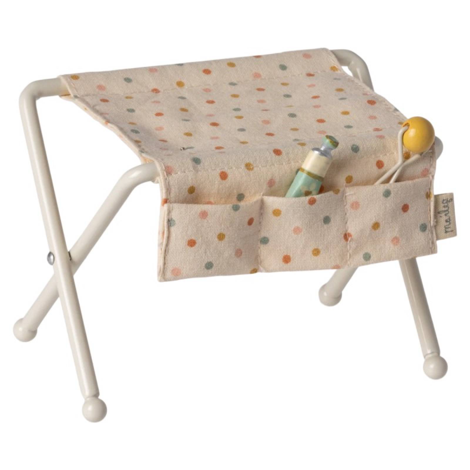 Baby Mouse Nursery Table In Off White By Maileg 3+